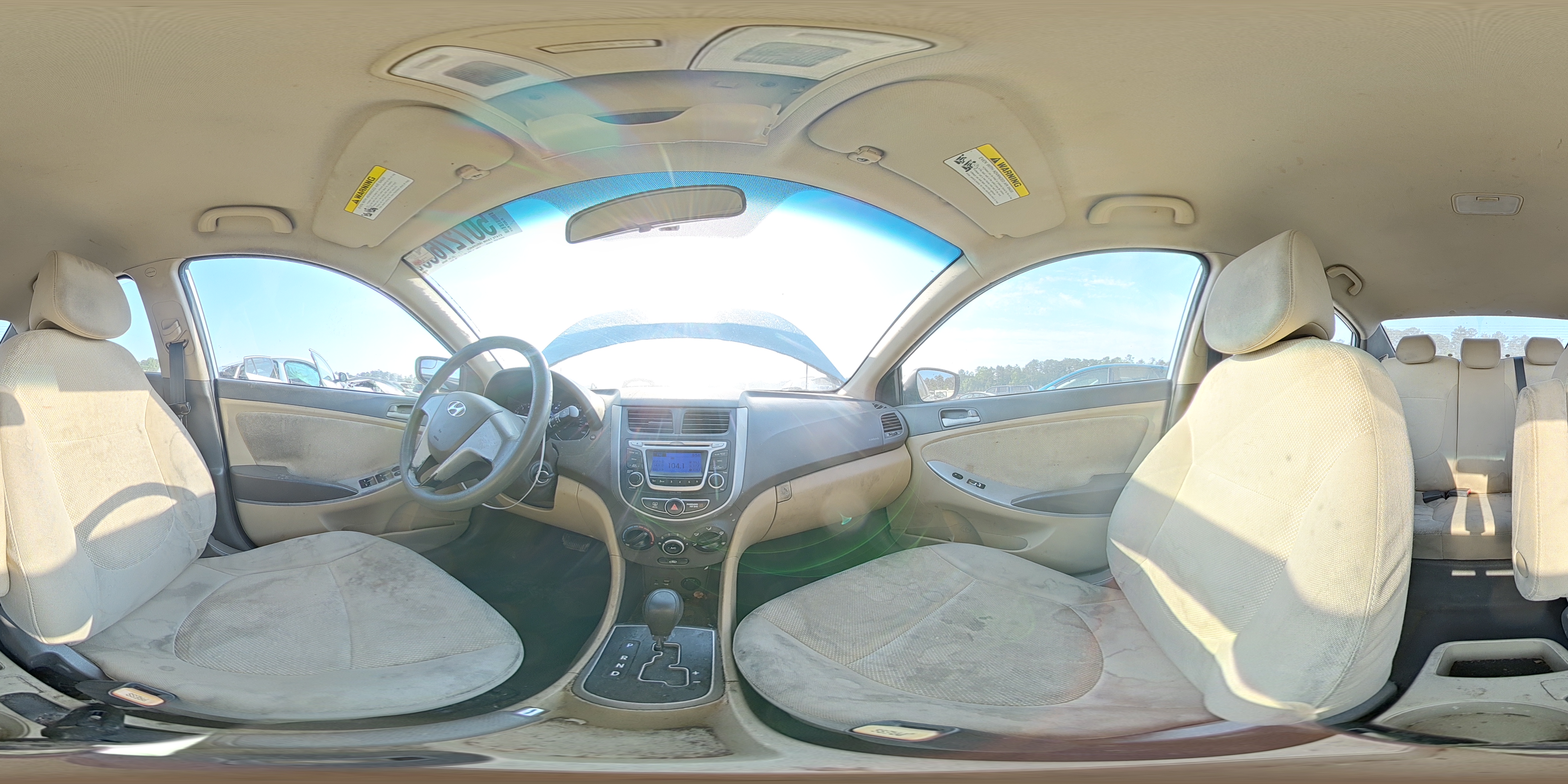 2014 Hyundai Accent Gls Blue vin: KMHCT4AE9EU663021