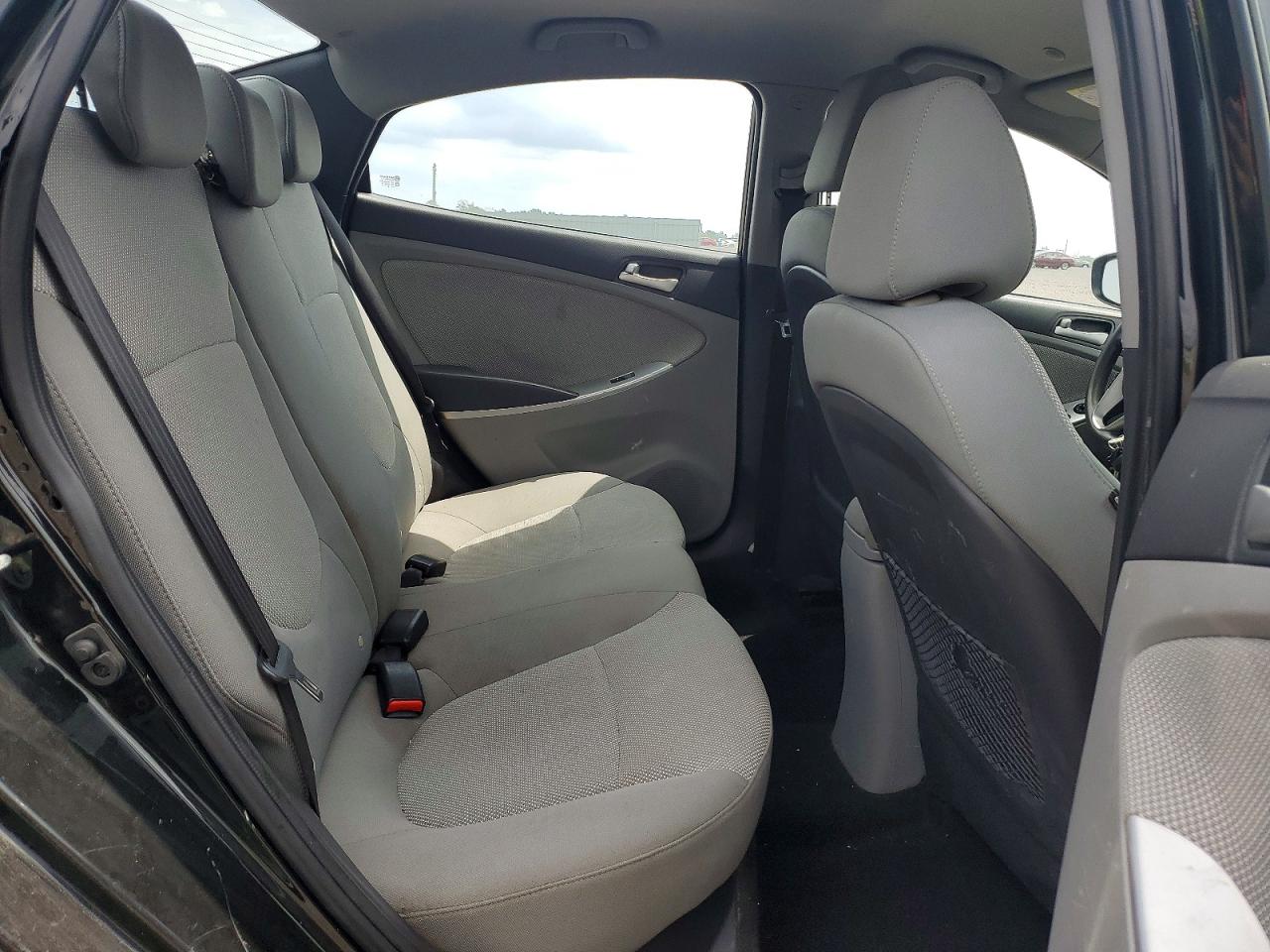 2014 Hyundai Accent Gls Black vin: KMHCT4AE9EU671295