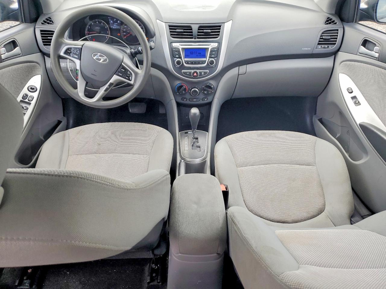 2014 Hyundai Accent Gls Black vin: KMHCT4AE9EU671295