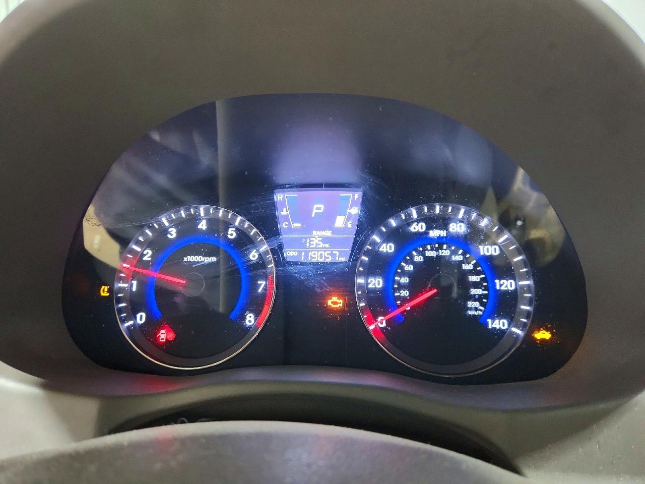 2014 Hyundai Accent Gls Blue vin: KMHCT4AE9EU720351