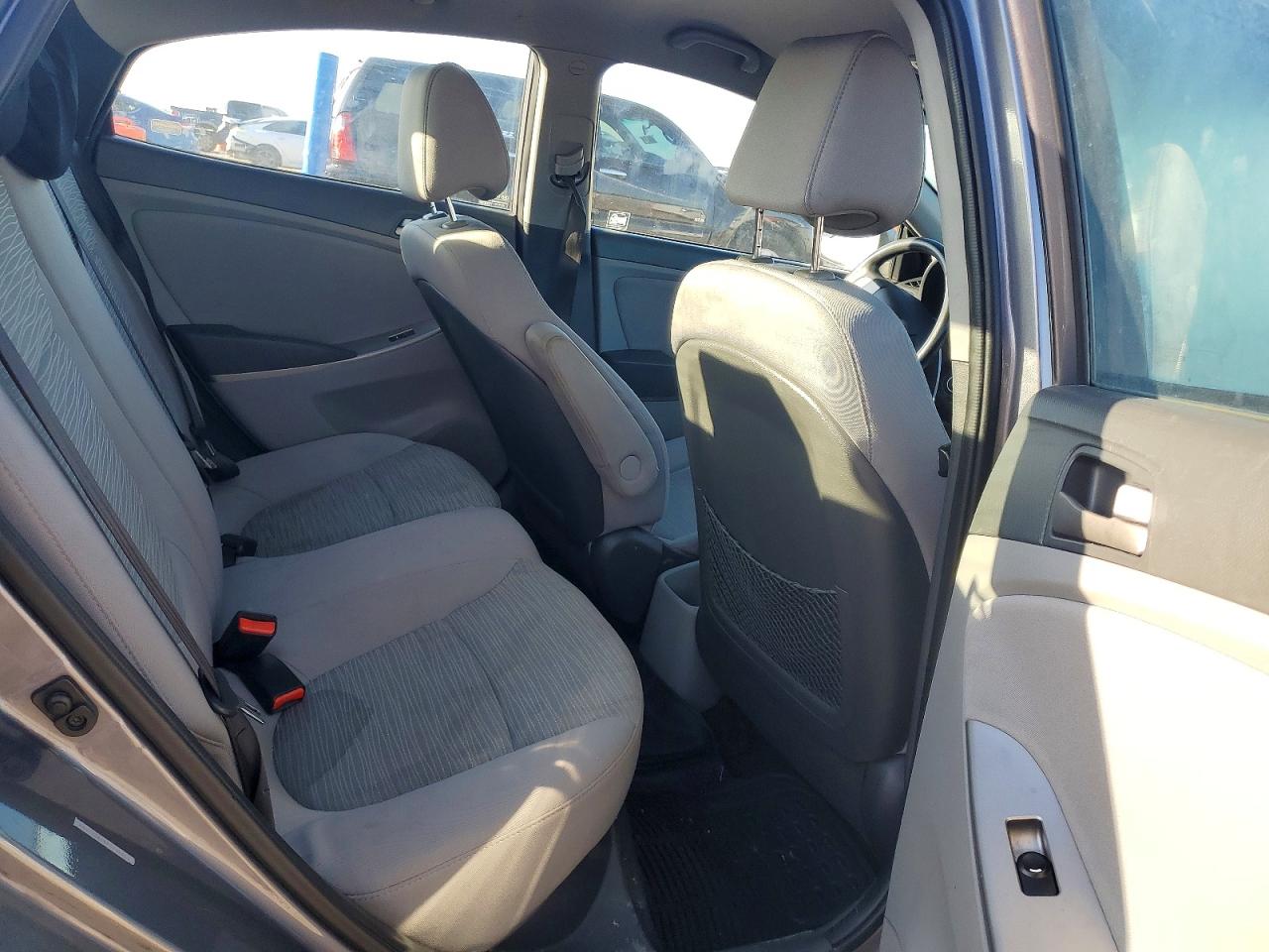 2015 Hyundai Accent Gls Gray vin: KMHCT4AE9FU796945
