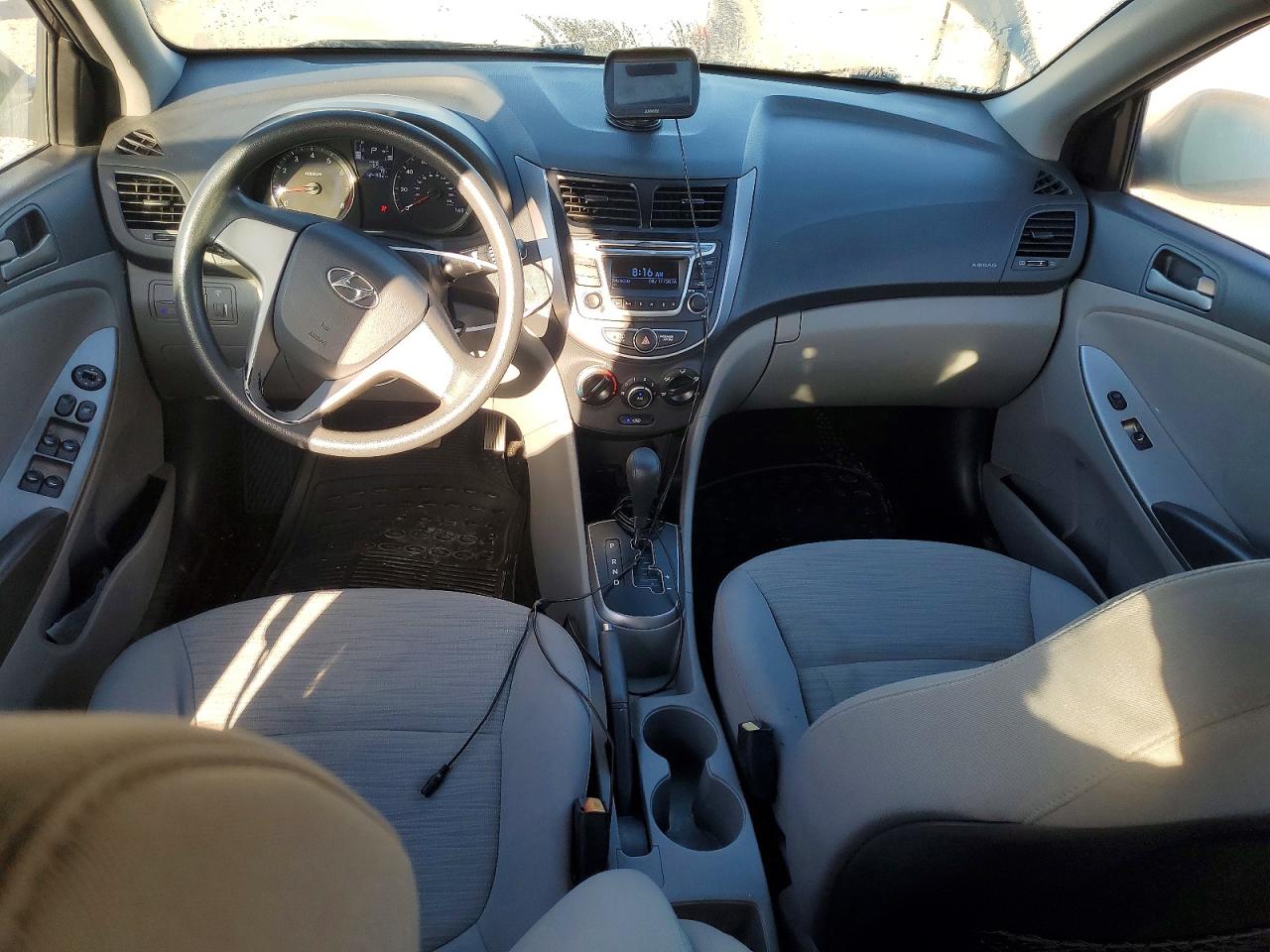 2015 Hyundai Accent Gls Gray vin: KMHCT4AE9FU796945