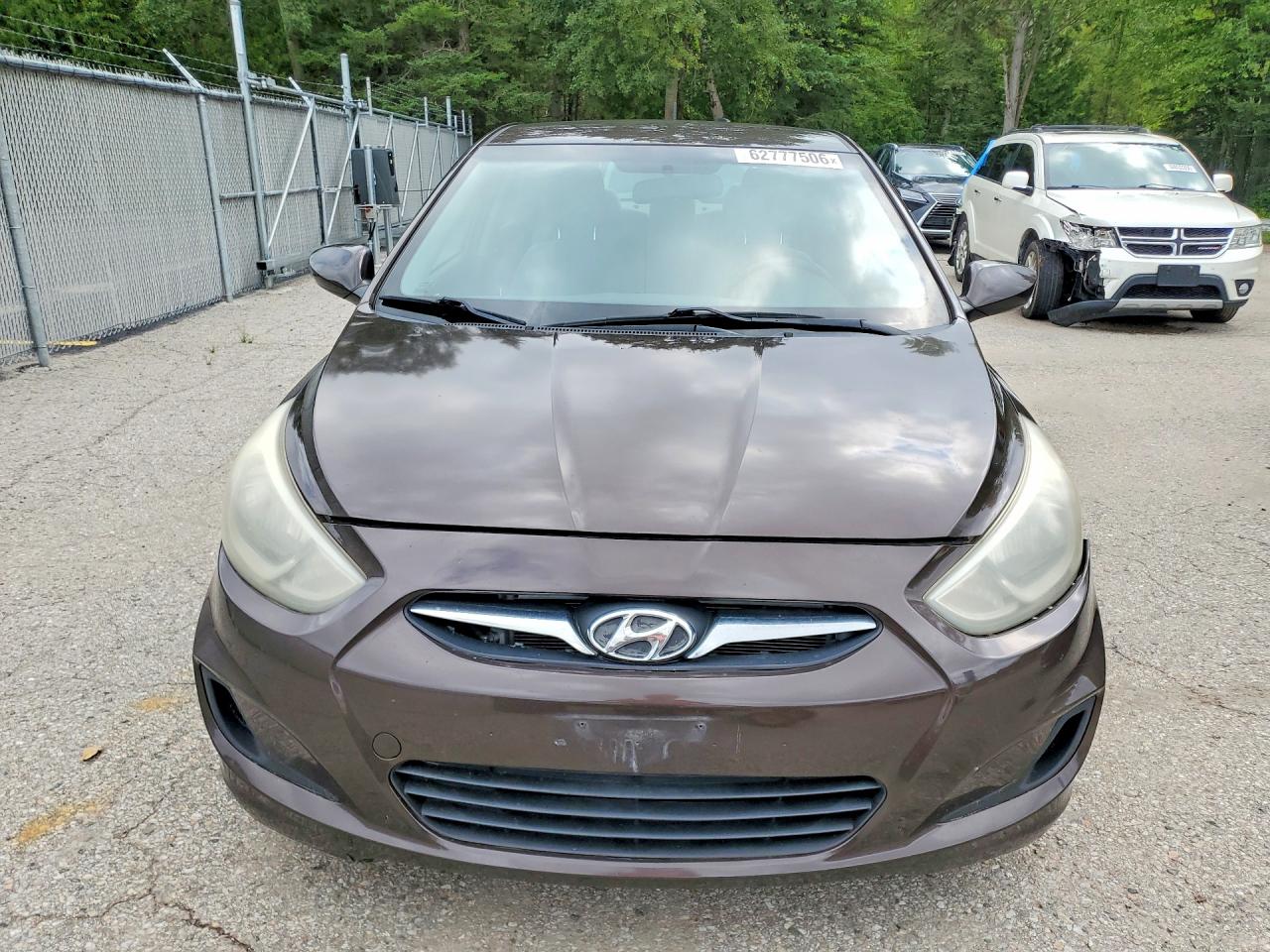 2015 Hyundai Accent Gls Brown vin: KMHCT4AE9FU810519