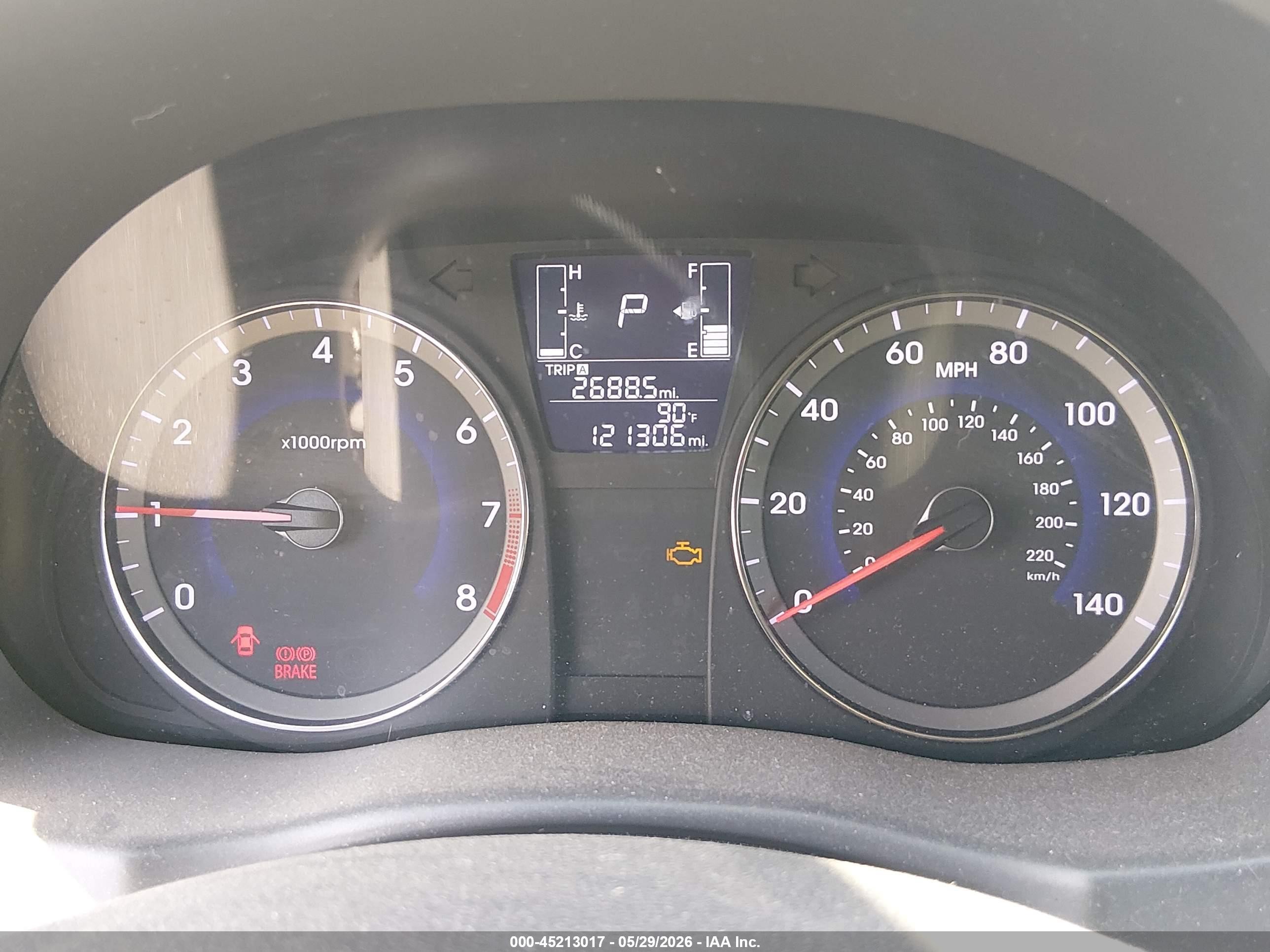2015 Hyundai Accent Gls Gray vin: KMHCT4AE9FU820418