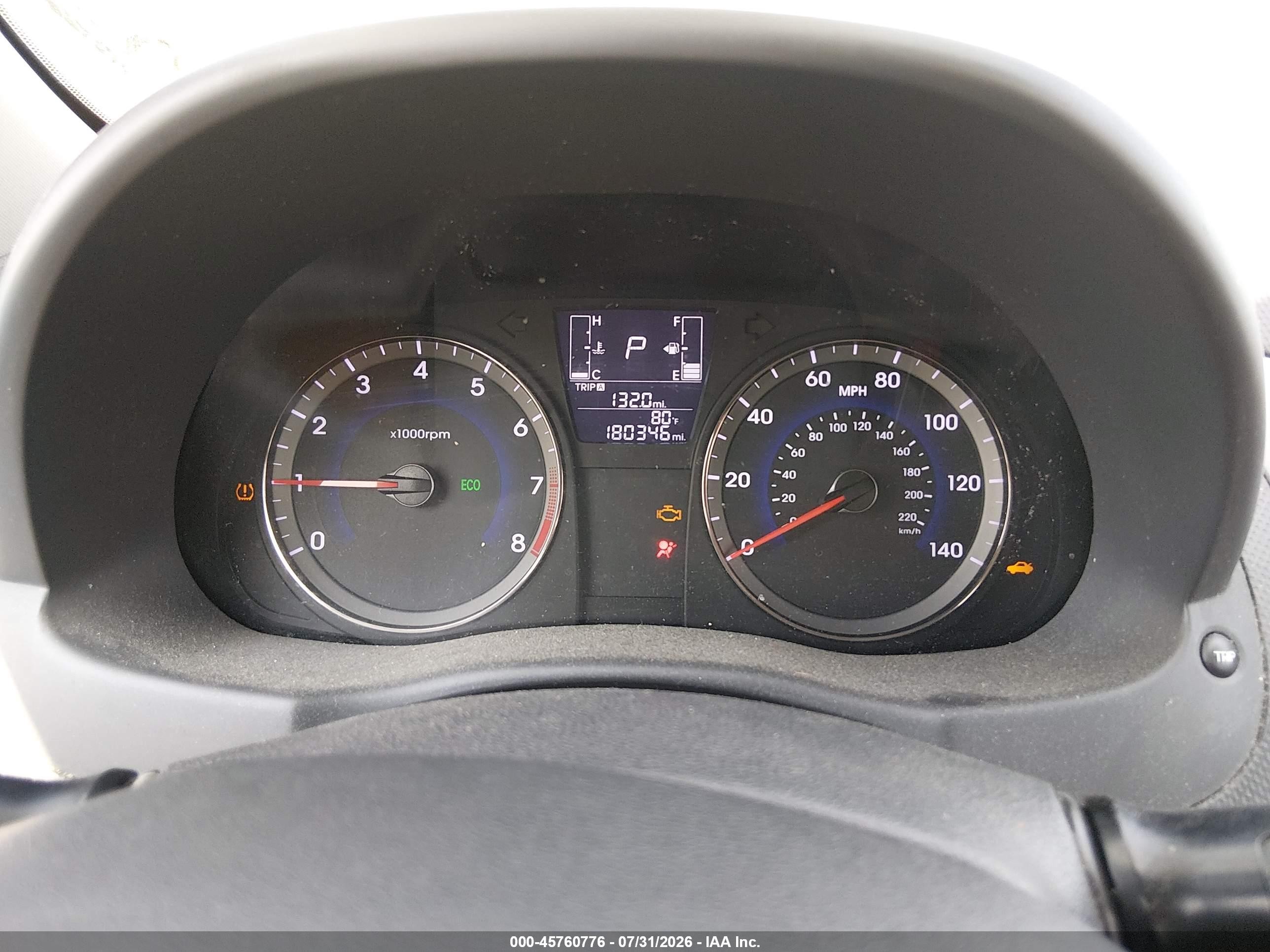 2015 Hyundai Accent Gls White vin: KMHCT4AE9FU827403