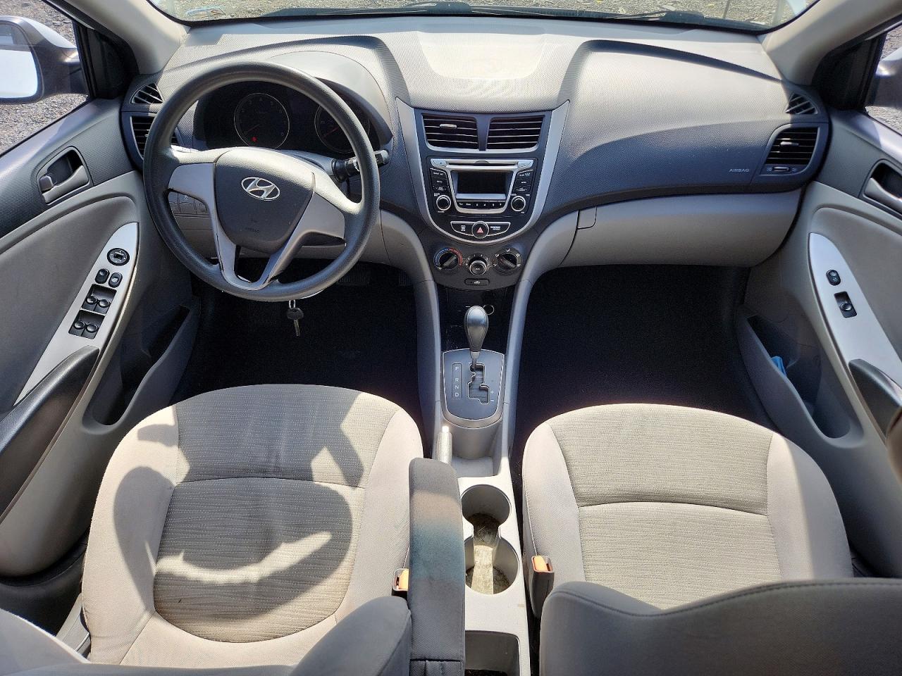 2015 Hyundai Accent Gls Белый vin: KMHCT4AE9FU849515