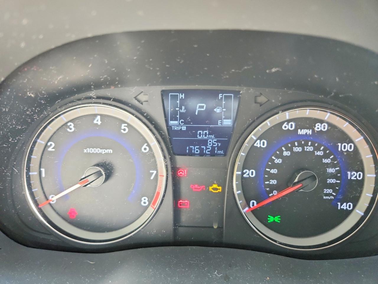 2015 Hyundai Accent Gls Белый vin: KMHCT4AE9FU849515
