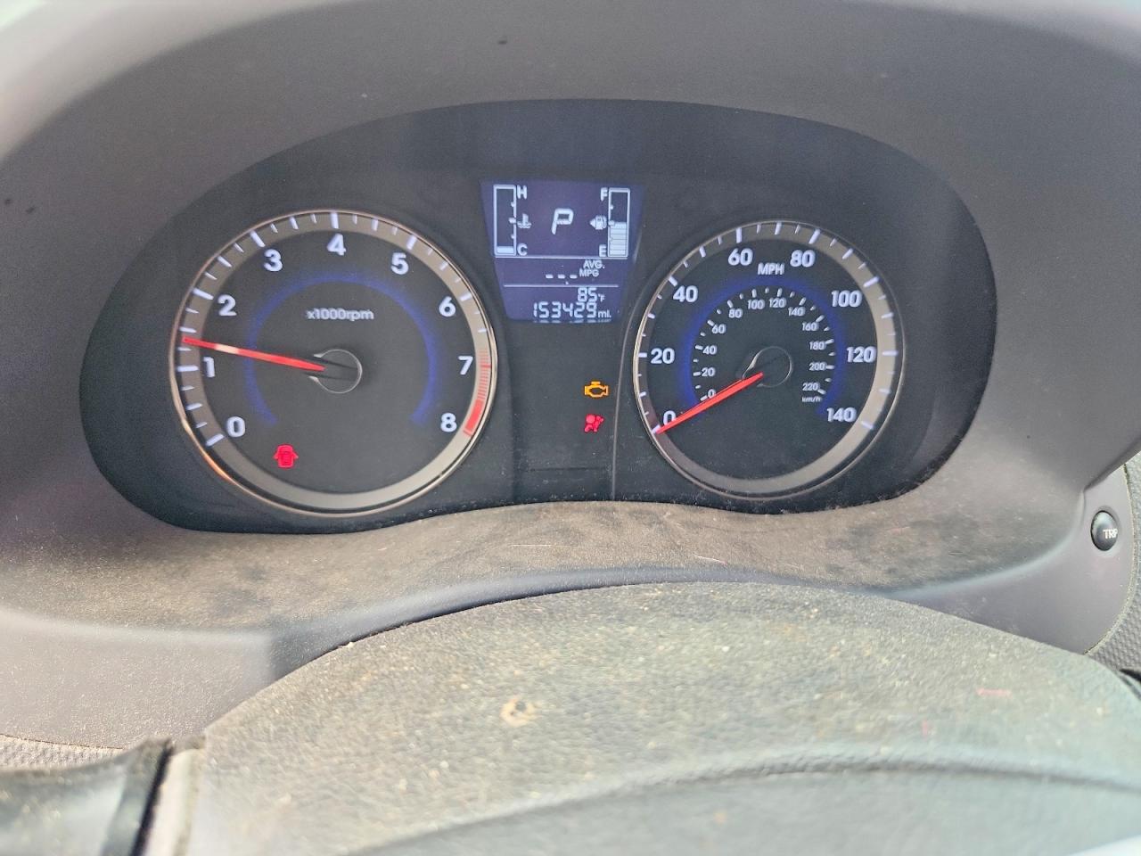 2015 Hyundai Accent Gls Синий vin: KMHCT4AE9FU859820