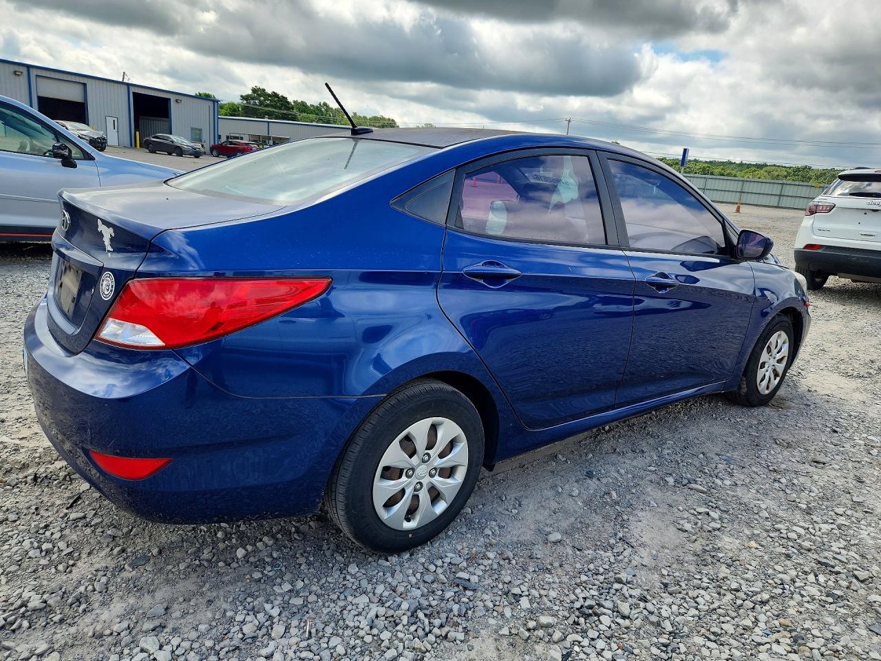 2015 Hyundai Accent Gls Синий vin: KMHCT4AE9FU859820