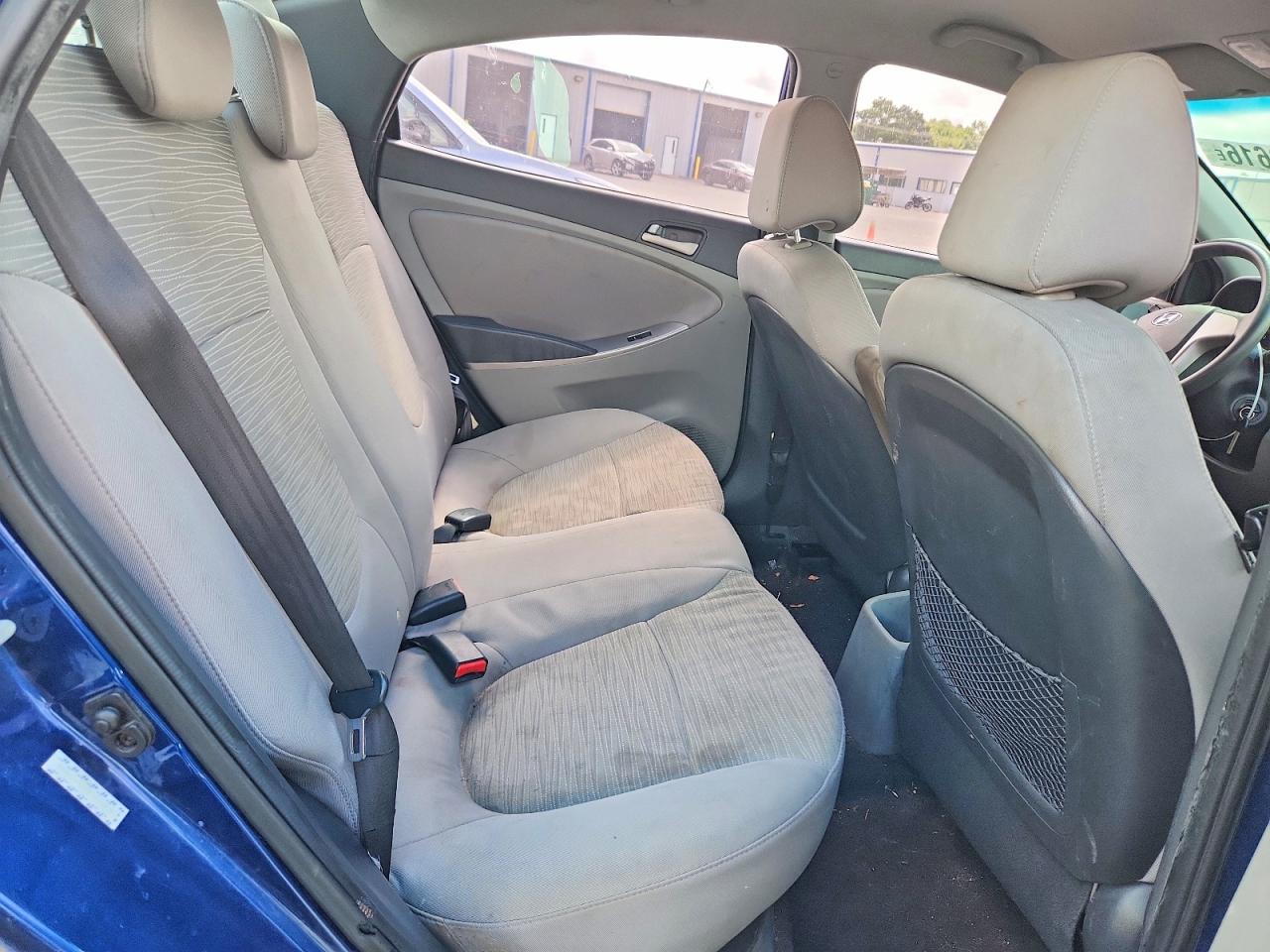2015 Hyundai Accent Gls Синий vin: KMHCT4AE9FU859820