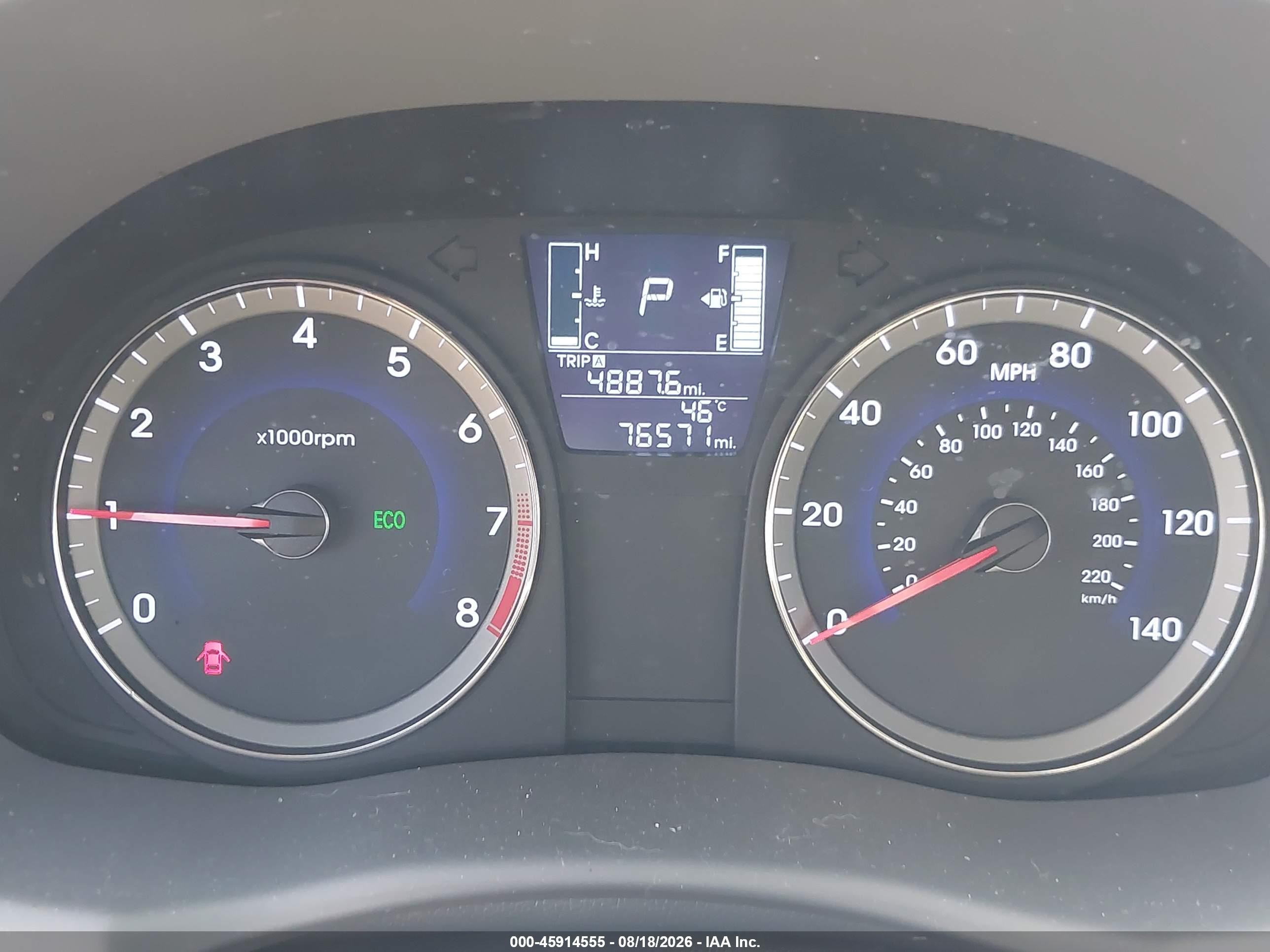 2015 Hyundai Accent Gls Gray vin: KMHCT4AE9FU871451