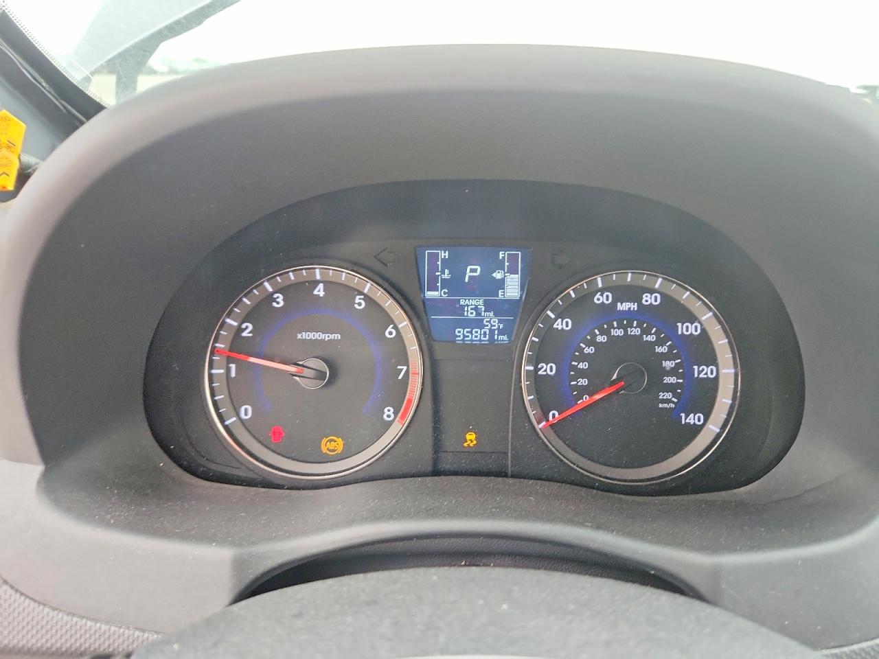 2015 Hyundai Accent Gls Gray vin: KMHCT4AE9FU886290