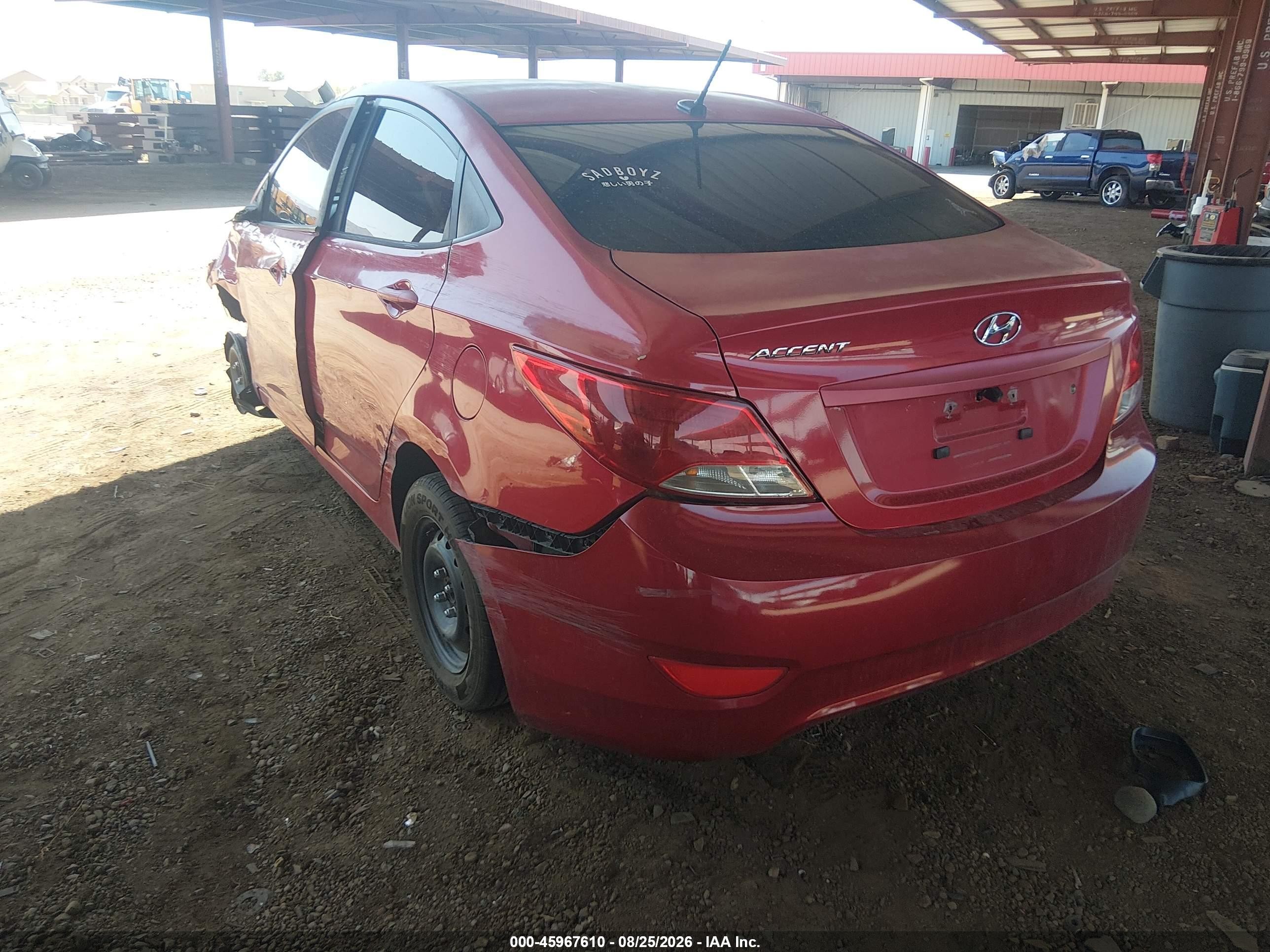 2016 Hyundai Accent Se Red vin: KMHCT4AE9GU986018
