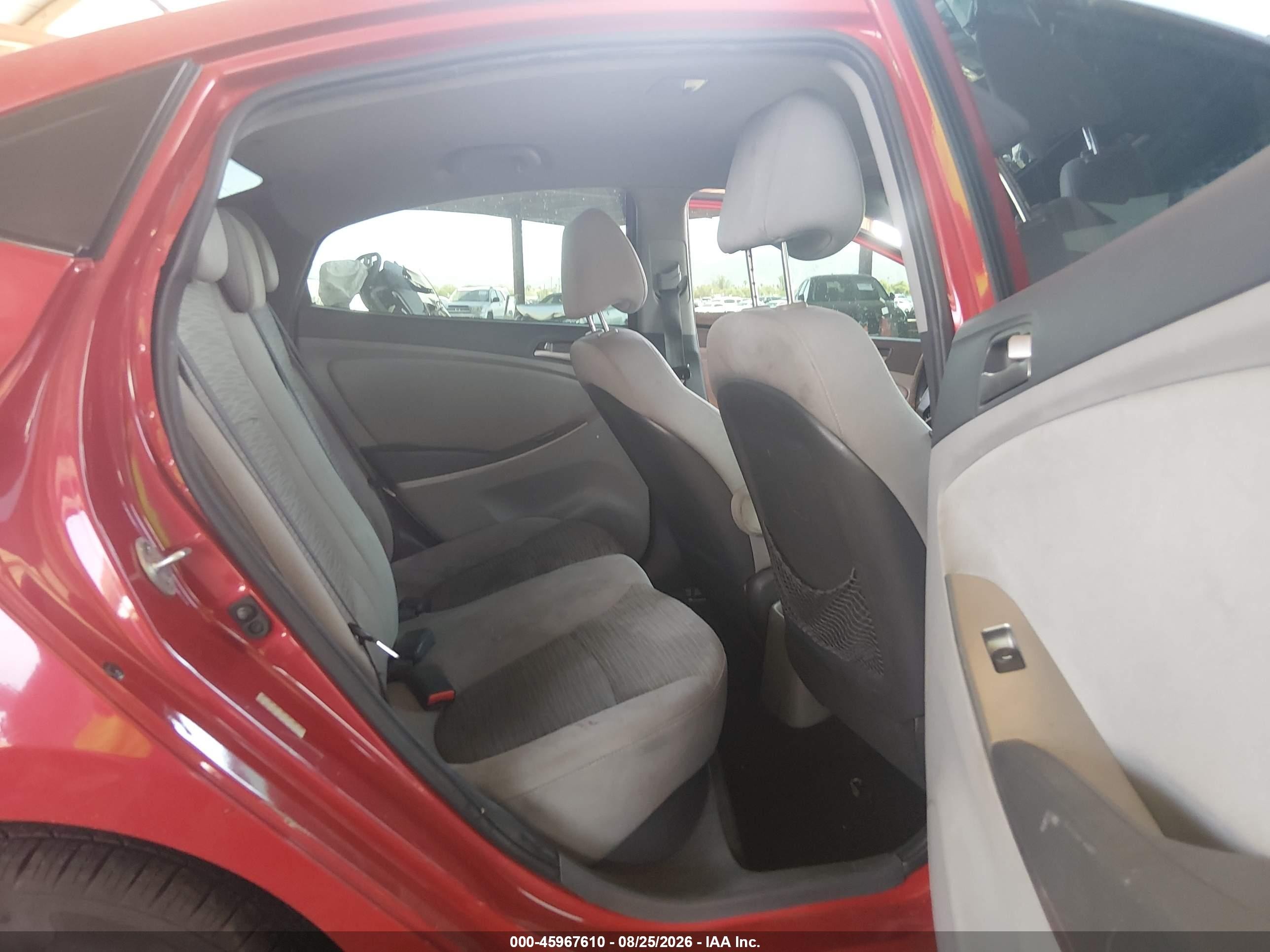 2016 Hyundai Accent Se Red vin: KMHCT4AE9GU986018