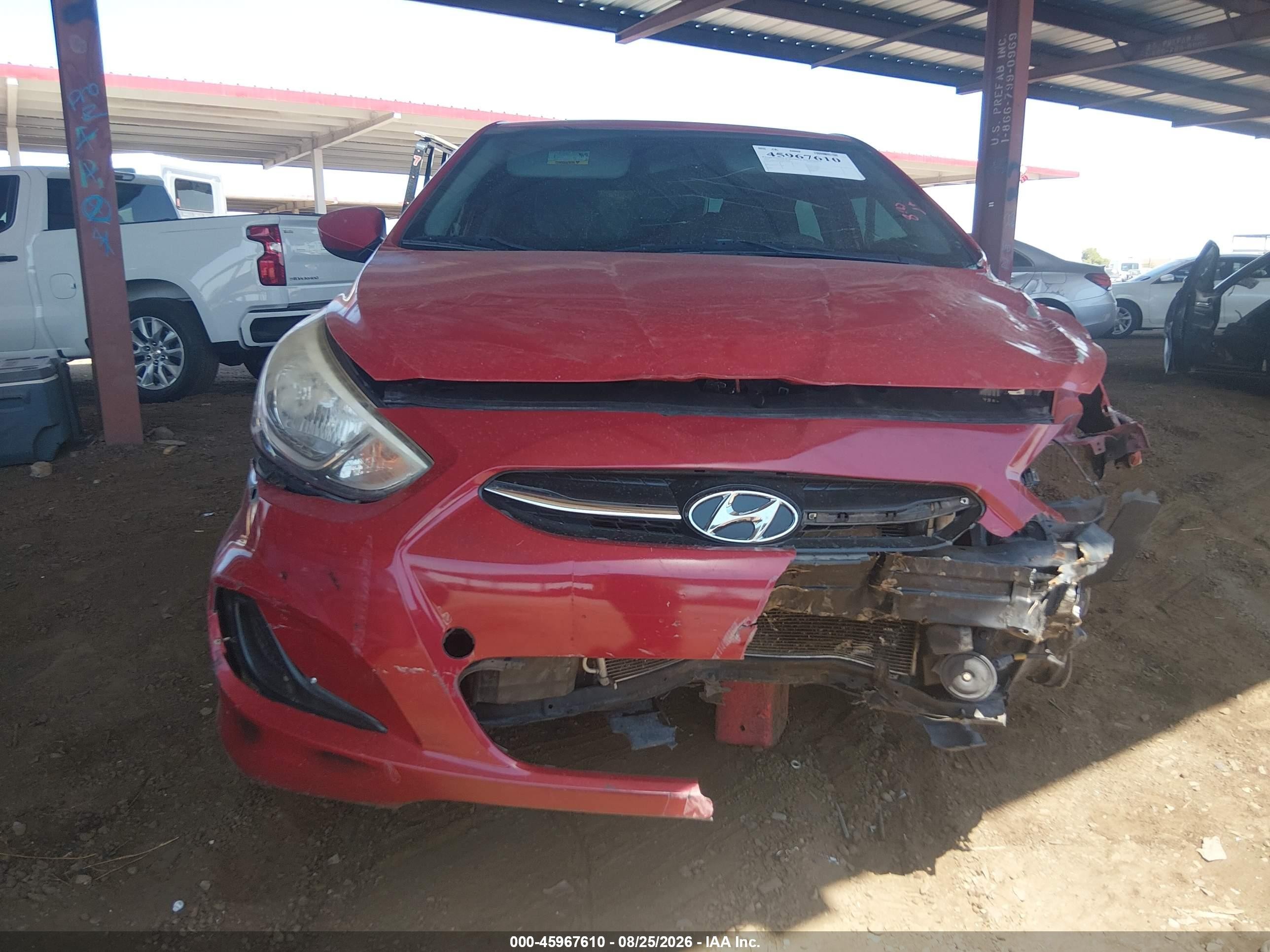 2016 Hyundai Accent Se Red vin: KMHCT4AE9GU986018