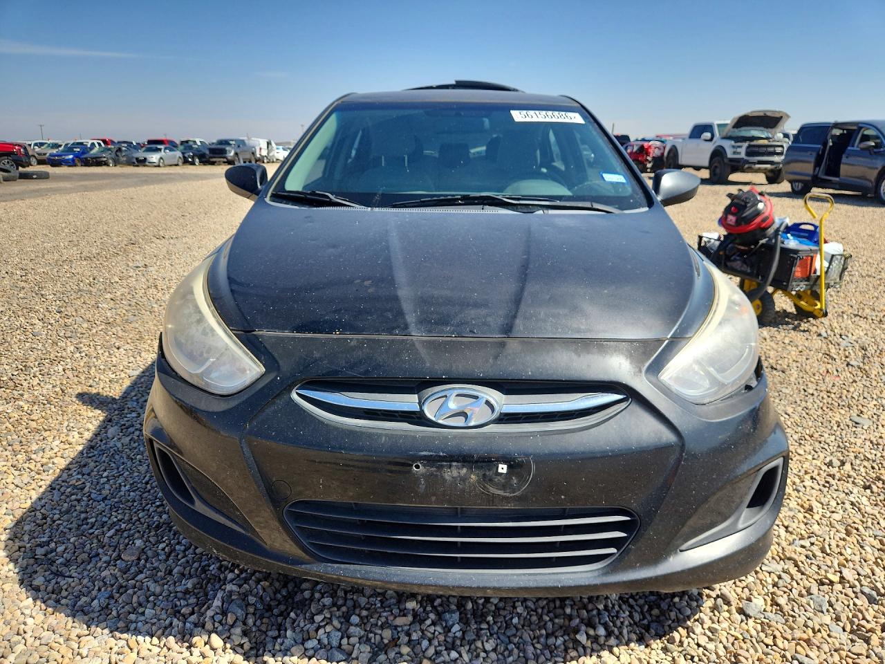 2016 Hyundai Accent Se Black vin: KMHCT4AE9GU991395