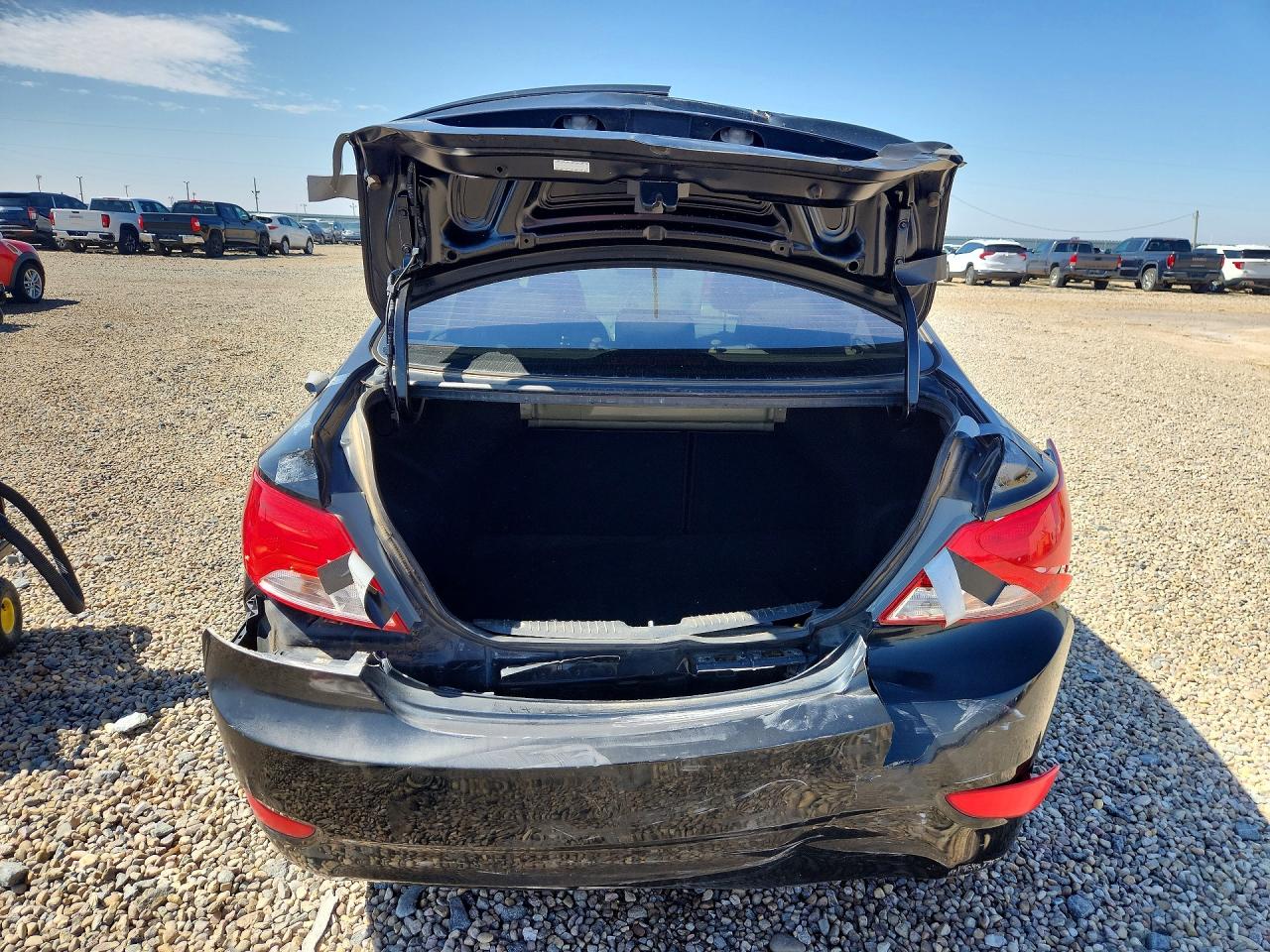 2016 Hyundai Accent Se Black vin: KMHCT4AE9GU991395