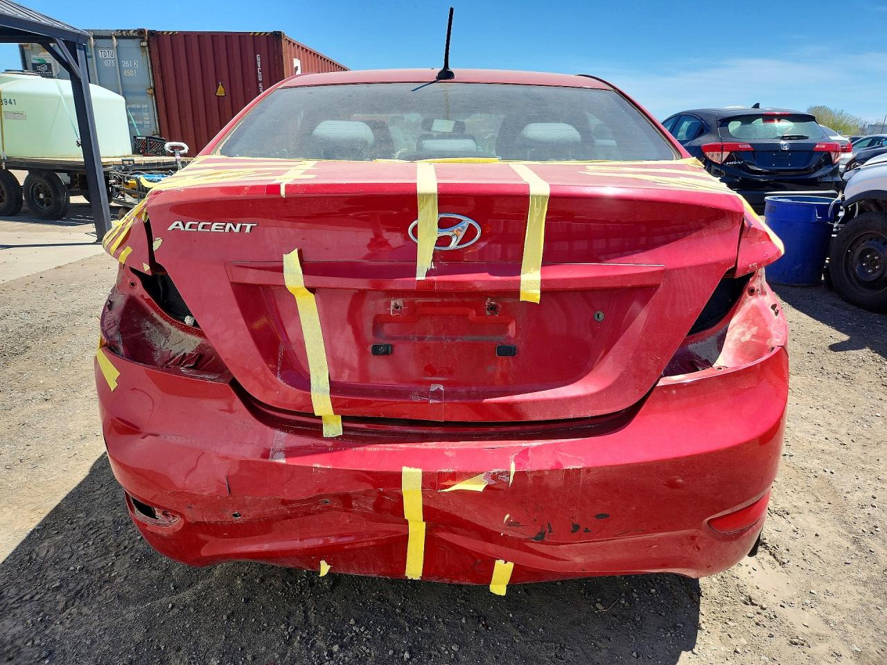 2017 Hyundai Accent Se Red vin: KMHCT4AE9HU242985
