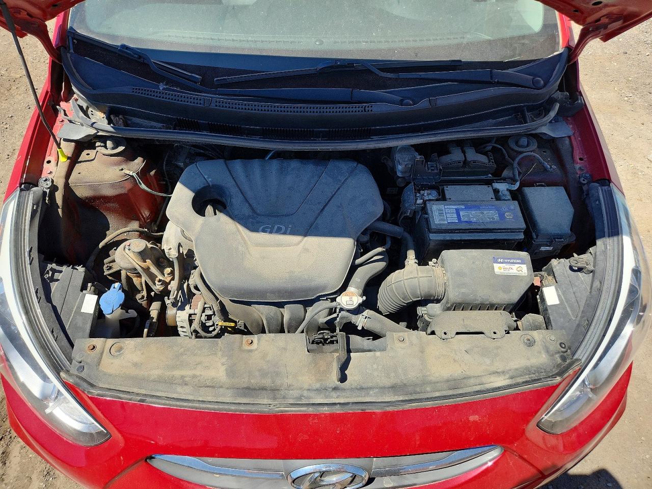 2017 Hyundai Accent Se Red vin: KMHCT4AE9HU242985