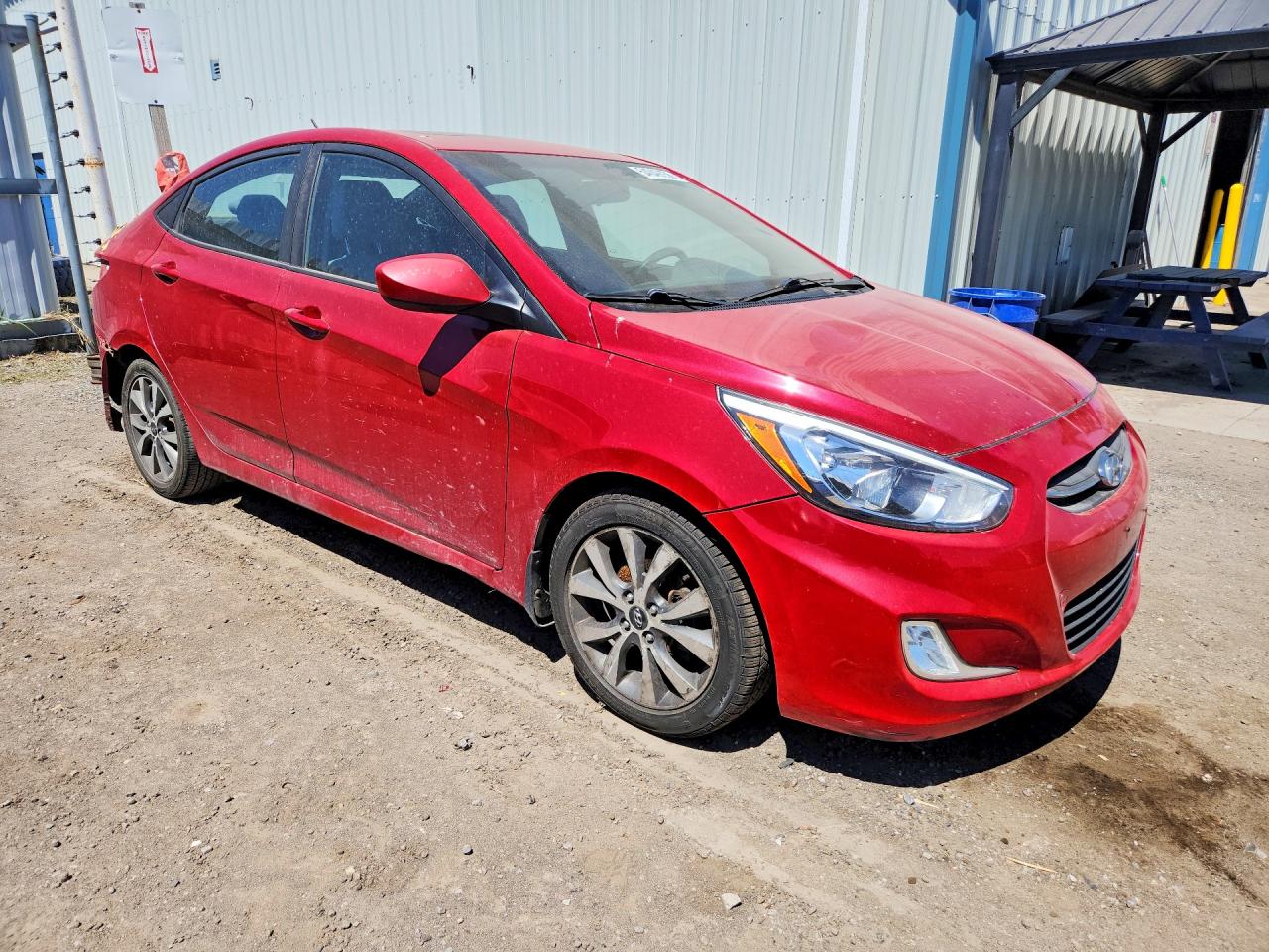2017 Hyundai Accent Se Red vin: KMHCT4AE9HU242985