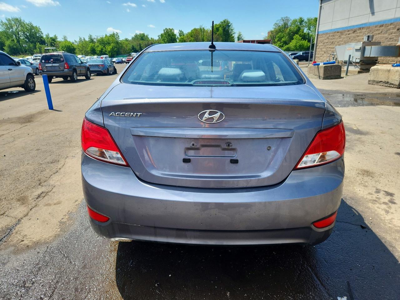 2017 Hyundai Accent Se Серый vin: KMHCT4AE9HU327499