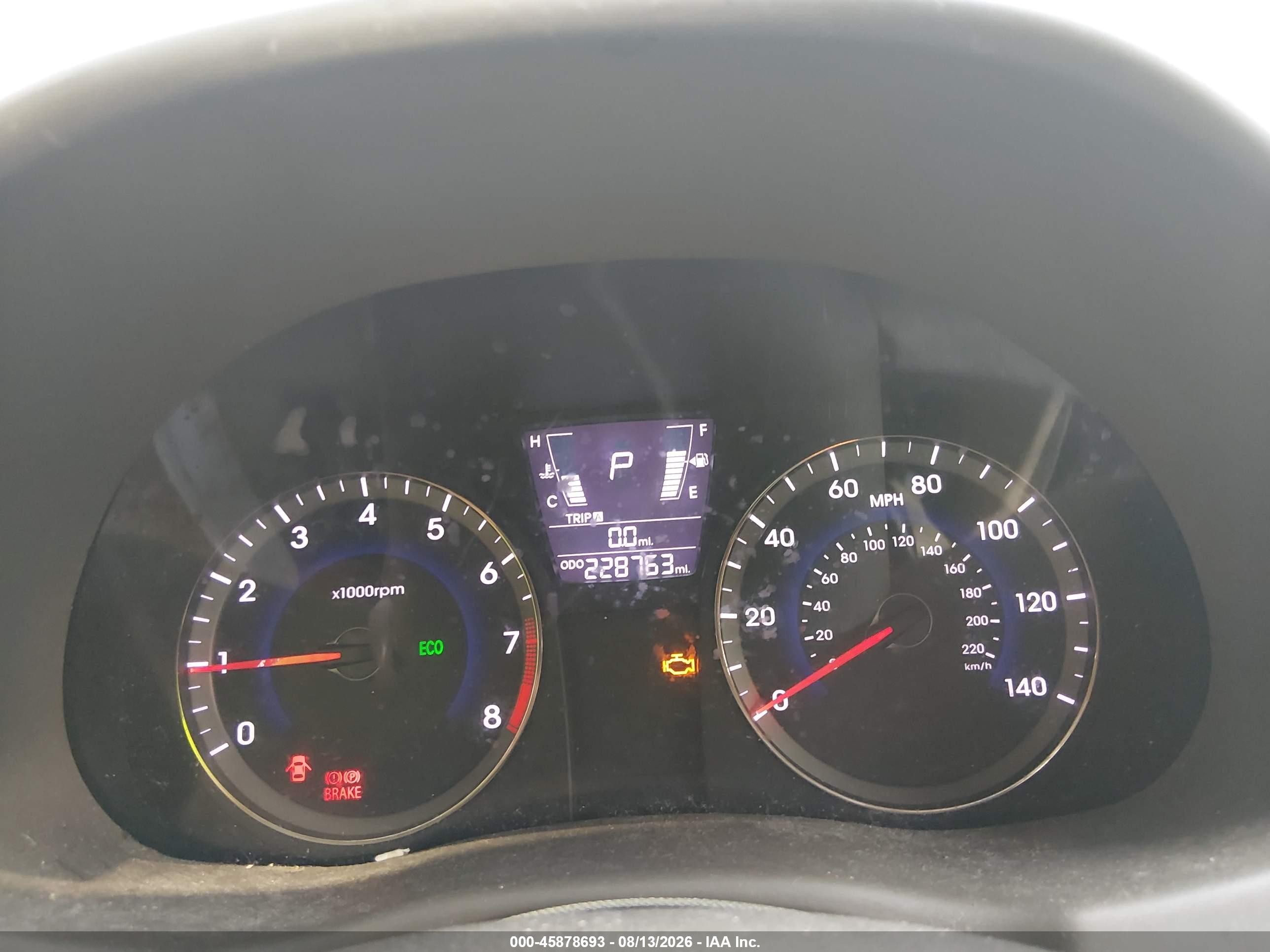 2012 Hyundai Accent Gls Blue vin: KMHCT4AEXCU120371