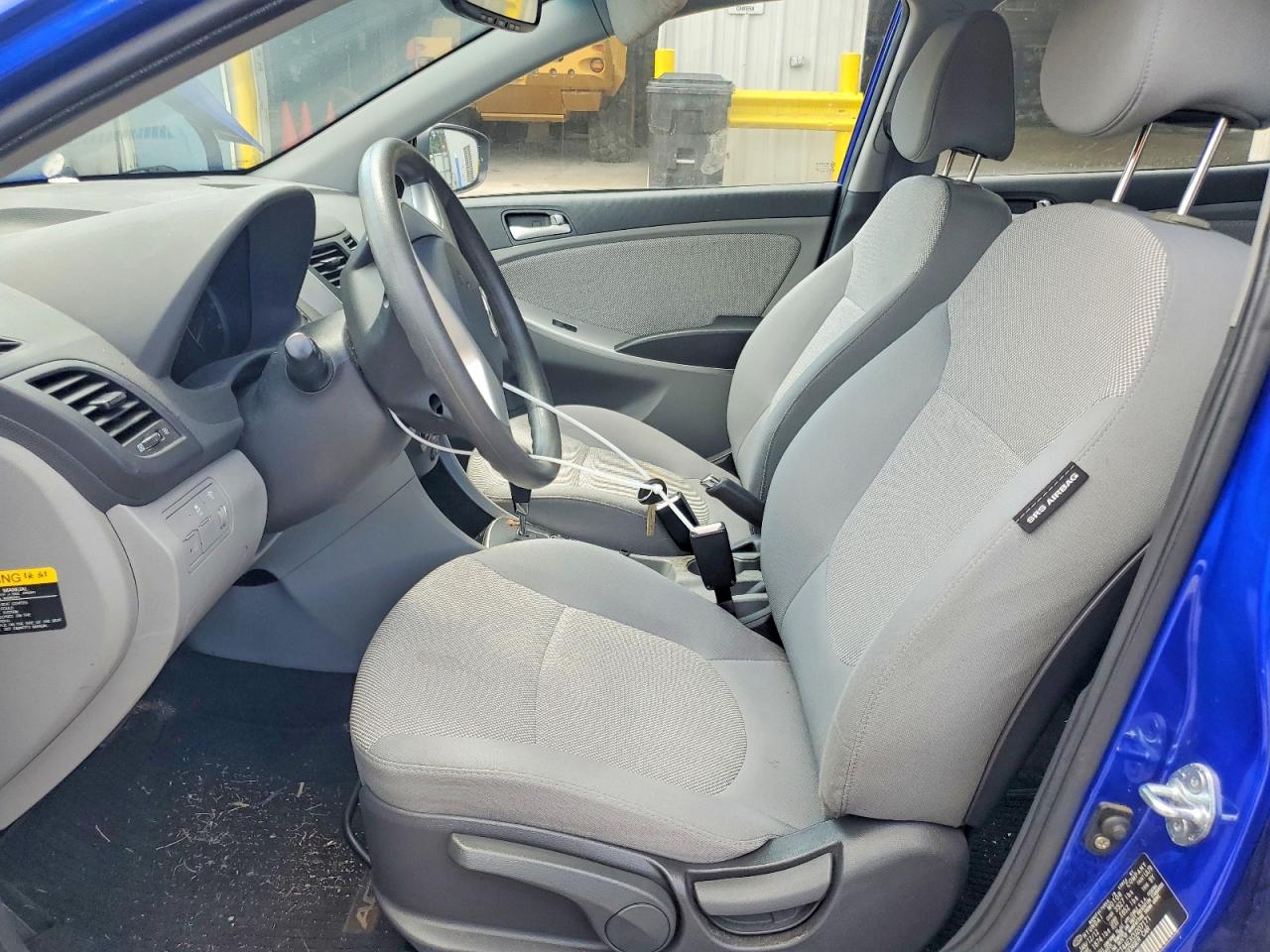 2012 Hyundai Accent Gls Синий vin: KMHCT4AEXCU207171