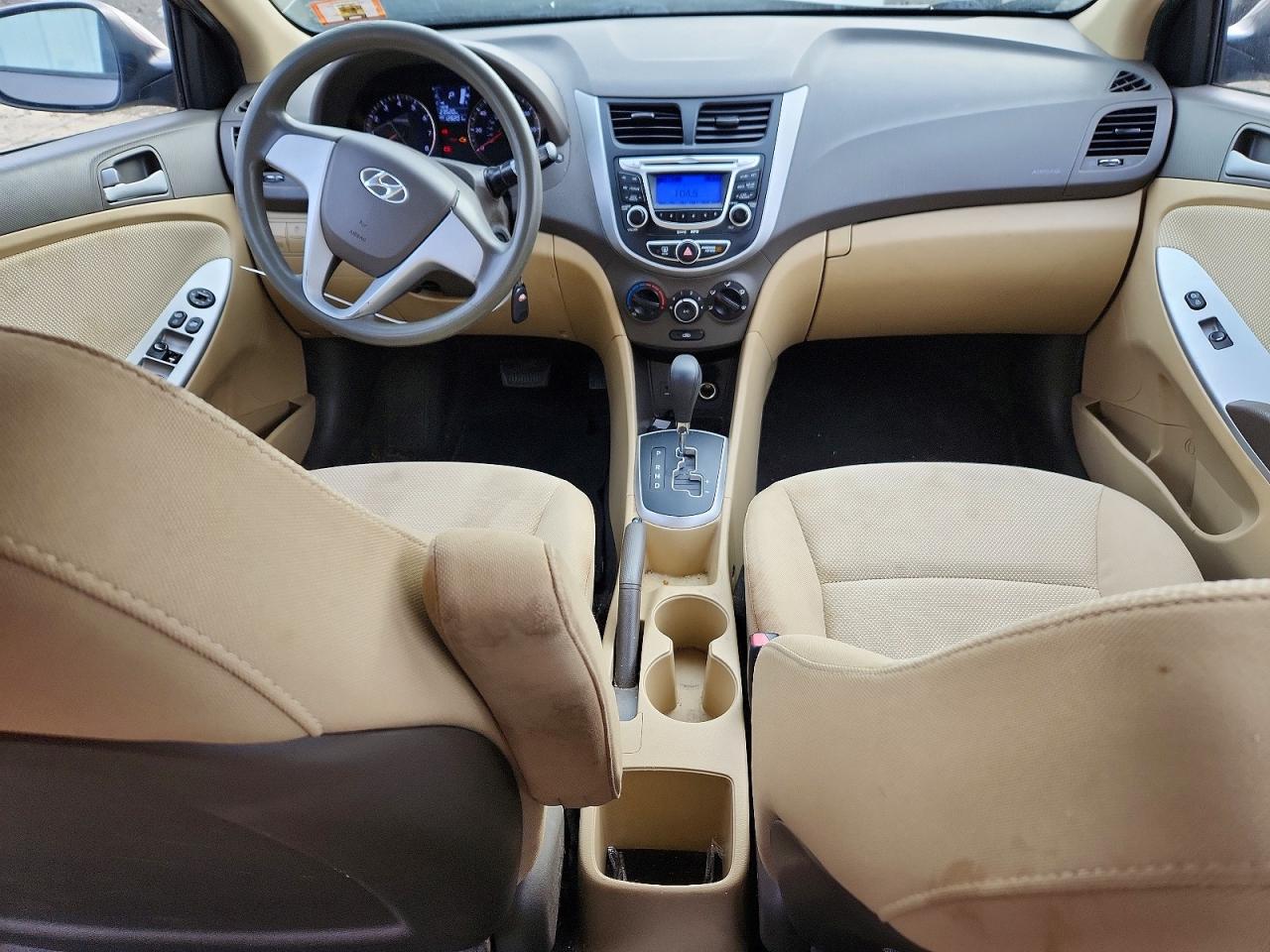 2013 Hyundai Accent Gls Gold vin: KMHCT4AEXDU345391
