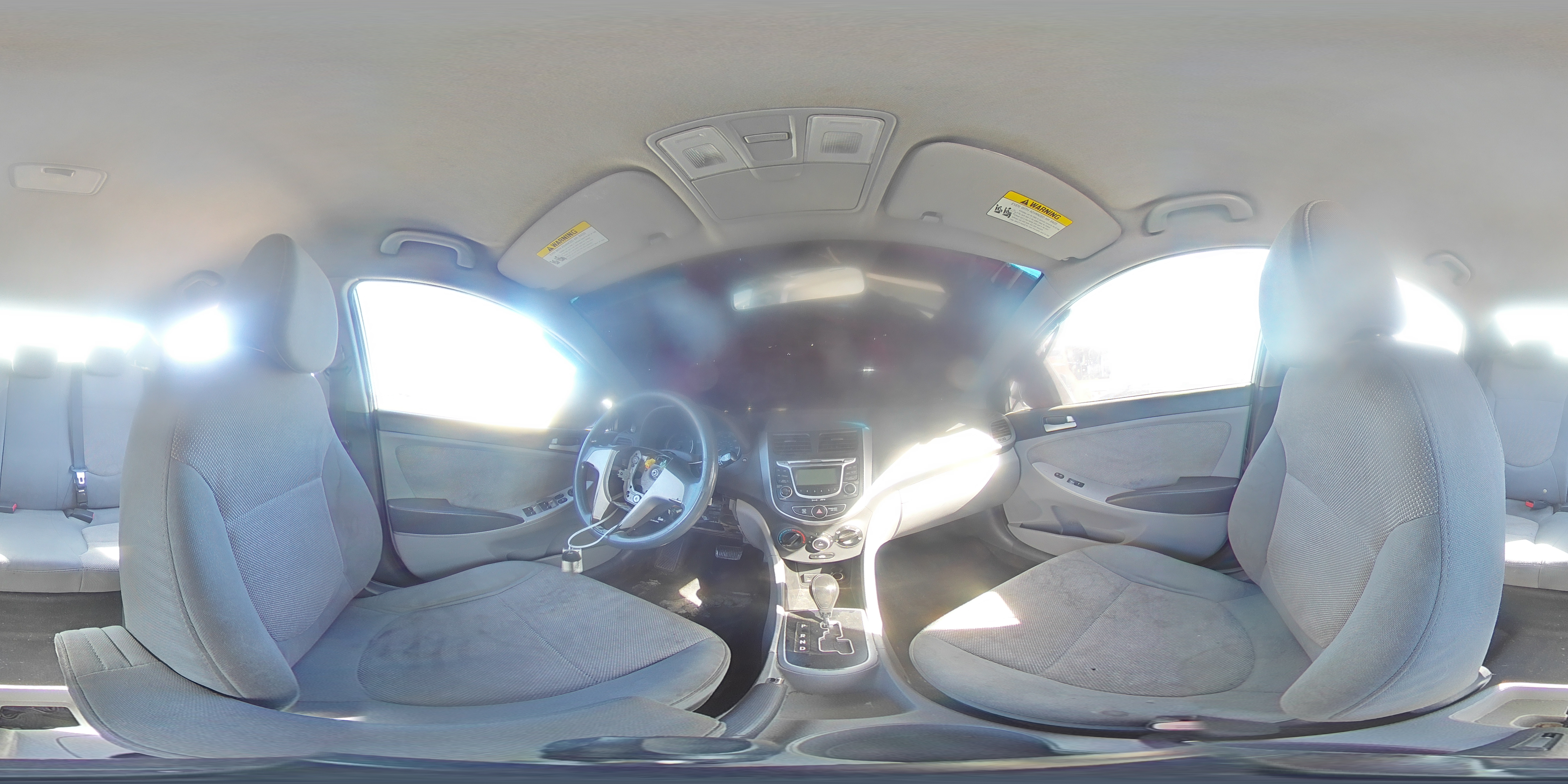 2013 Hyundai Accent Gls Silver vin: KMHCT4AEXDU357539