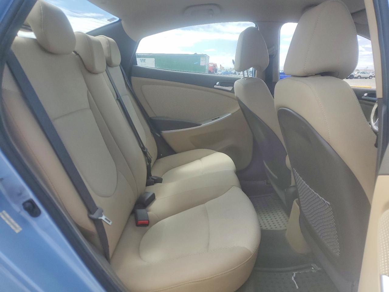 2013 Hyundai Accent Gls Blue vin: KMHCT4AEXDU402348