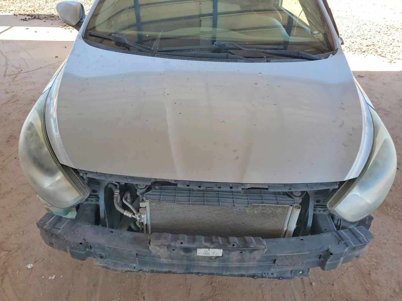2013 Hyundai Accent Gls Silver vin: KMHCT4AEXDU481133