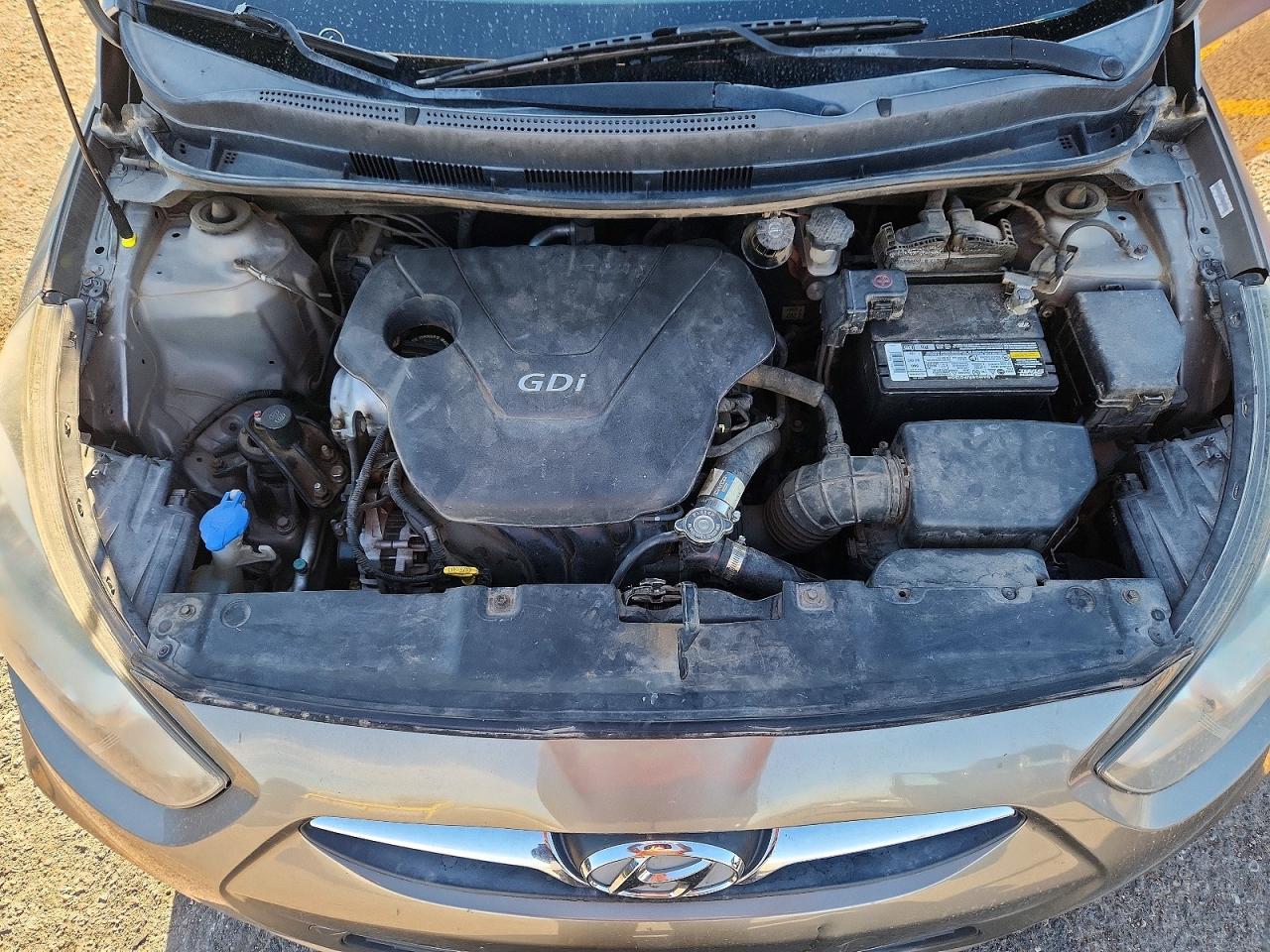 2013 Hyundai Accent Gls Brown vin: KMHCT4AEXDU488793