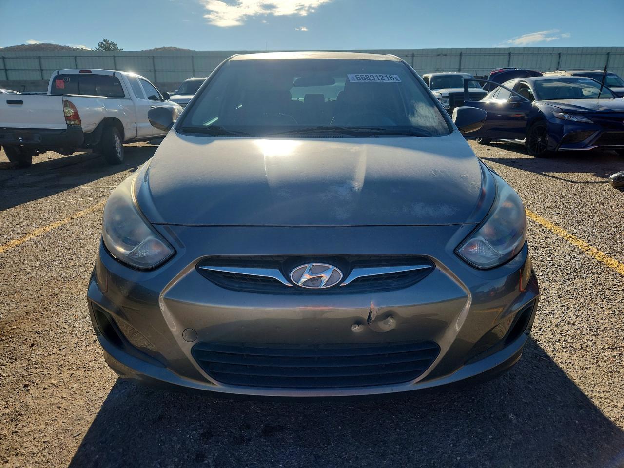 2013 Hyundai Accent Gls Brown vin: KMHCT4AEXDU488793