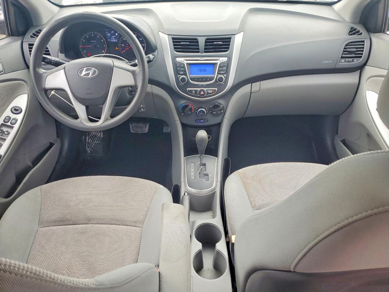 2013 Hyundai Accent Gls Silver vin: KMHCT4AEXDU534333