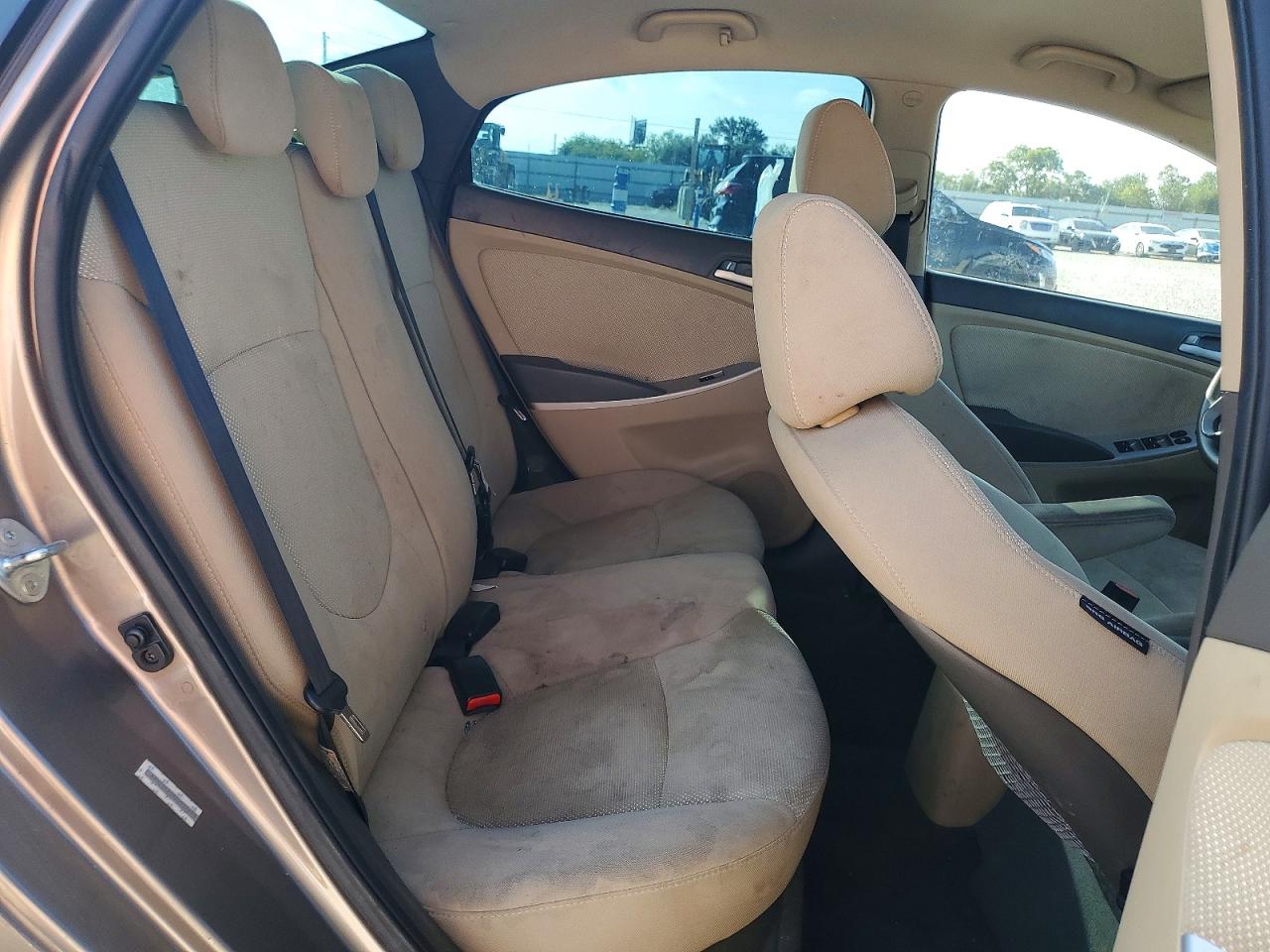 2013 Hyundai Accent Gls Gray vin: KMHCT4AEXDU557675