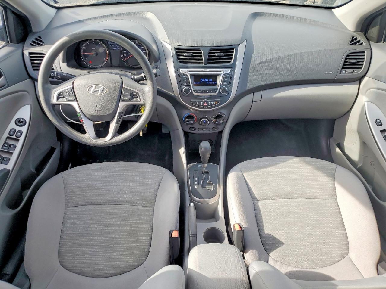 2015 Hyundai Accent Gls Blue vin: KMHCT4AEXFU815082