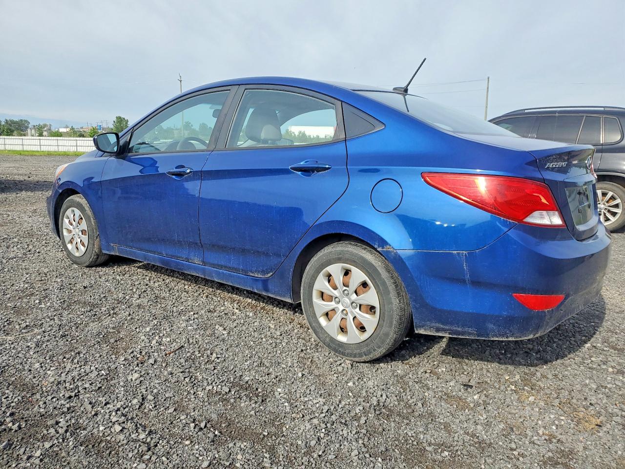 2015 Hyundai Accent Gls Blue vin: KMHCT4AEXFU815082