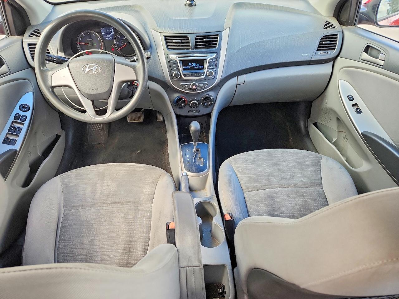 2015 Hyundai Accent Gls Red vin: KMHCT4AEXFU825384