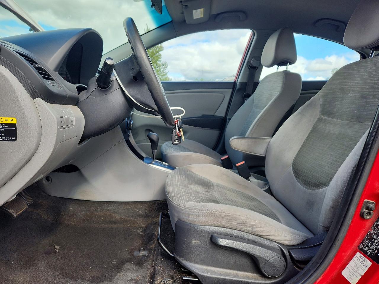 2015 Hyundai Accent Gls Red vin: KMHCT4AEXFU825384