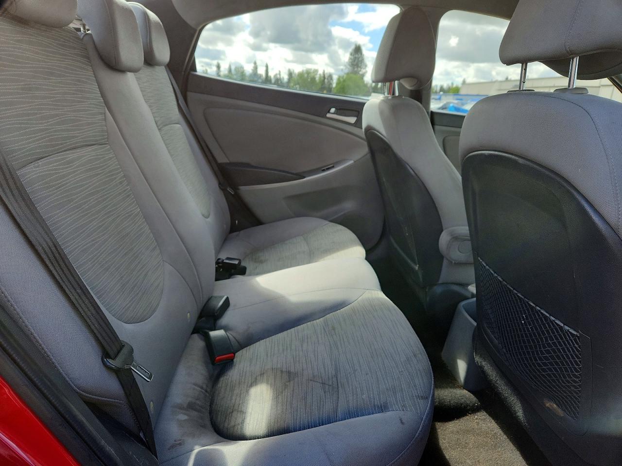 2015 Hyundai Accent Gls Red vin: KMHCT4AEXFU825384