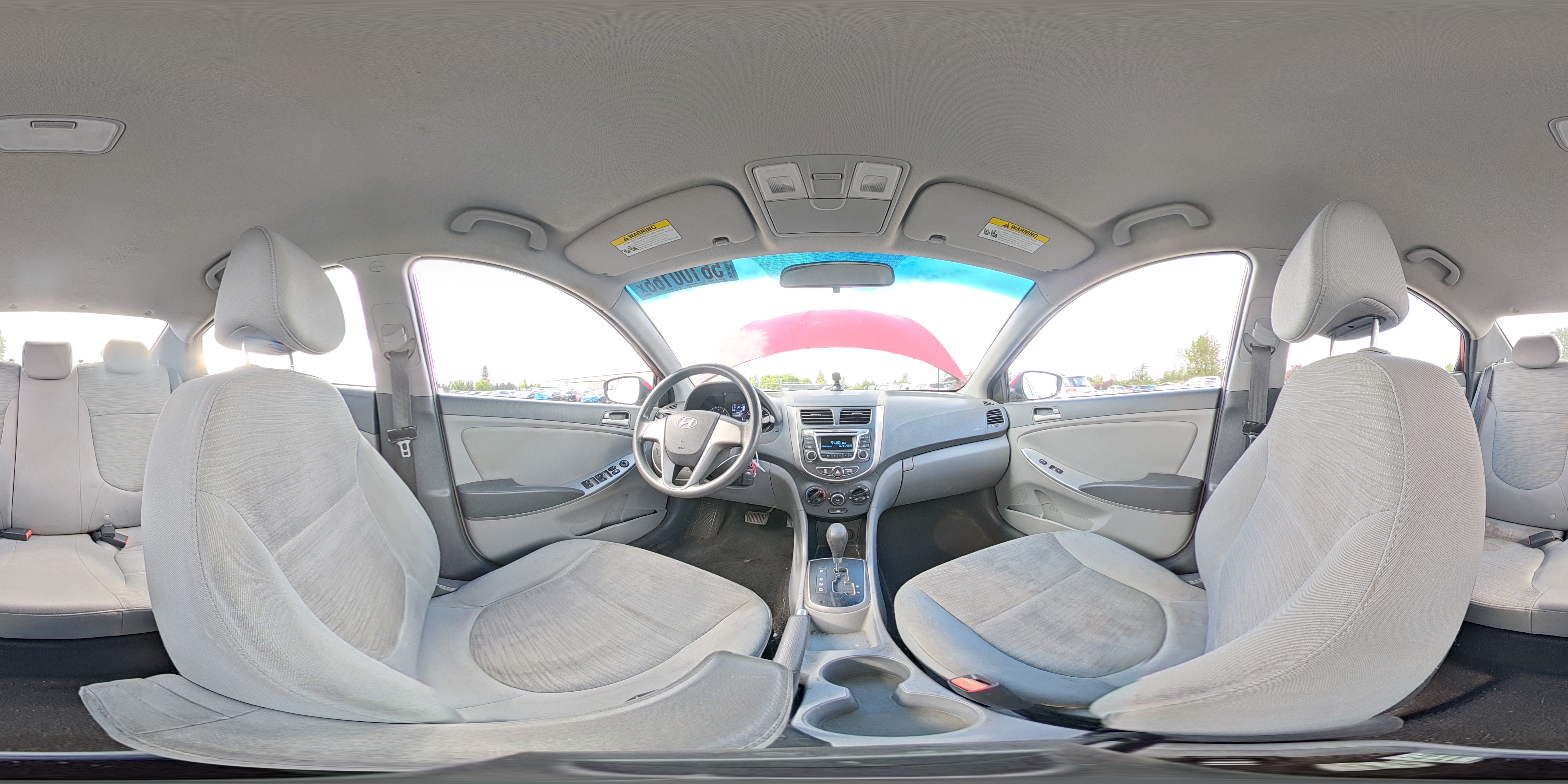 2015 Hyundai Accent Gls Red vin: KMHCT4AEXFU825384