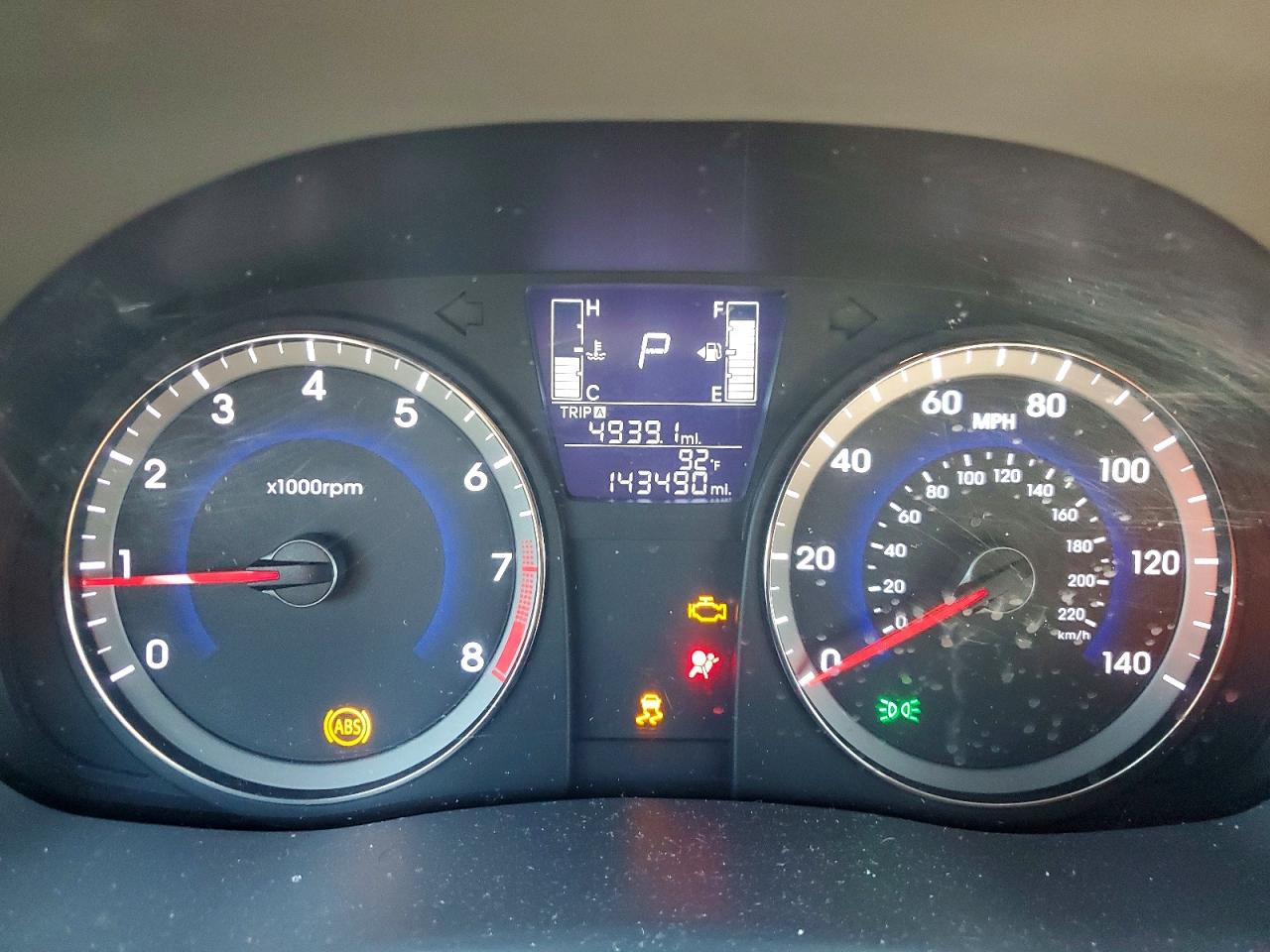 2015 Hyundai Accent Gls Gray vin: KMHCT4AEXFU847269