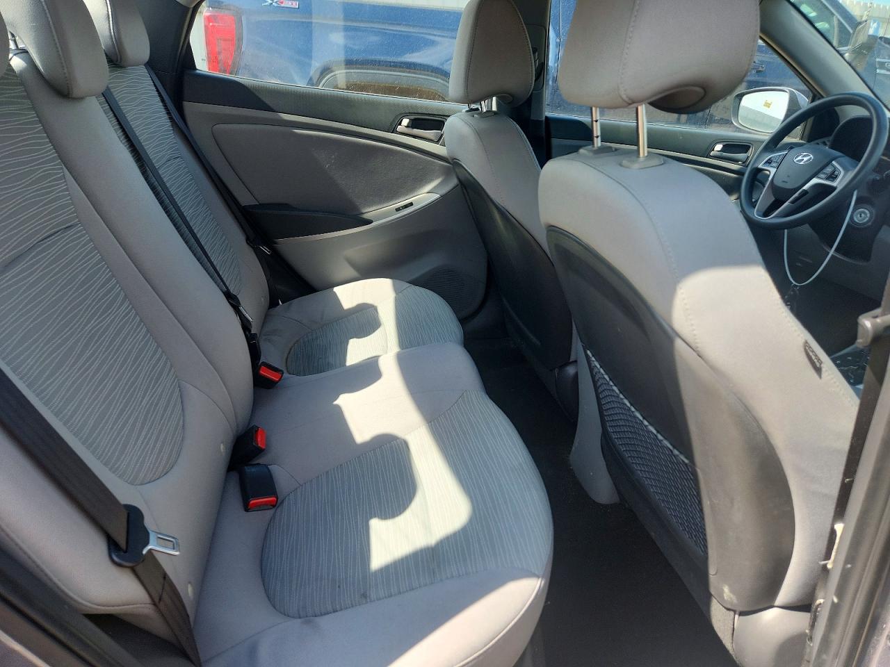 2015 Hyundai Accent Gls Gray vin: KMHCT4AEXFU853718