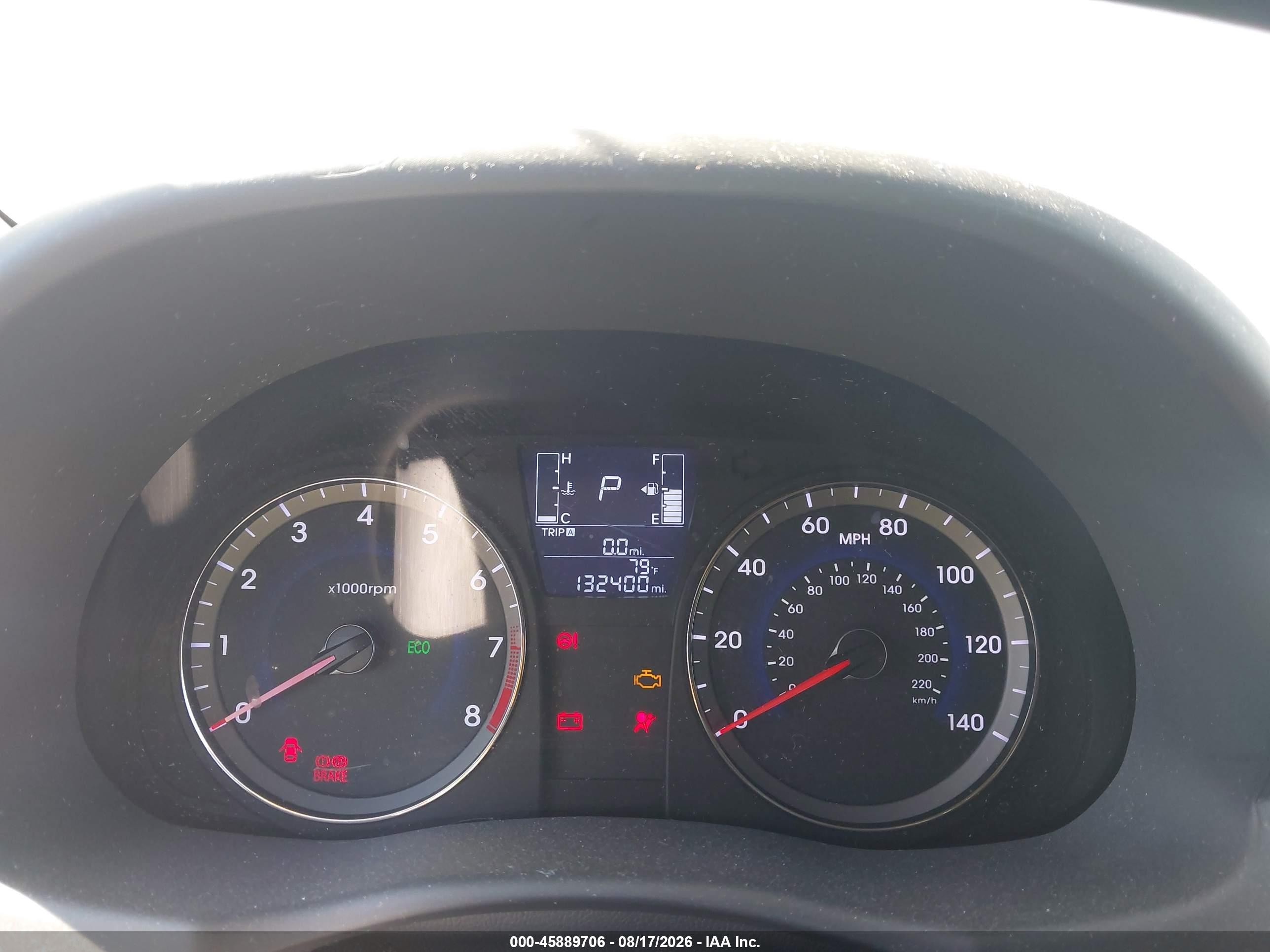 2015 Hyundai Accent Gls Red vin: KMHCT4AEXFU863326