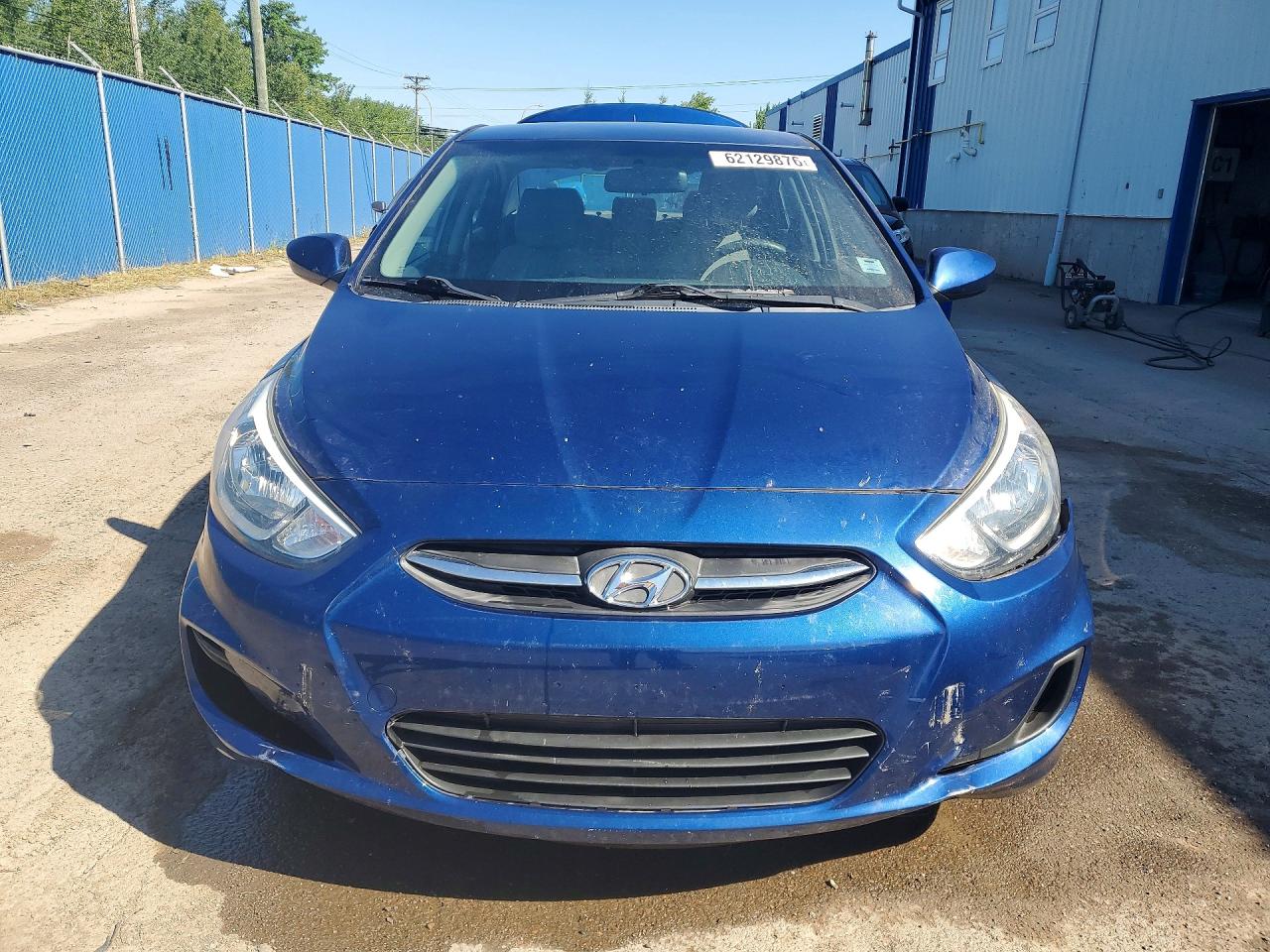 2015 Hyundai Accent Gls Blue vin: KMHCT4AEXFU897377