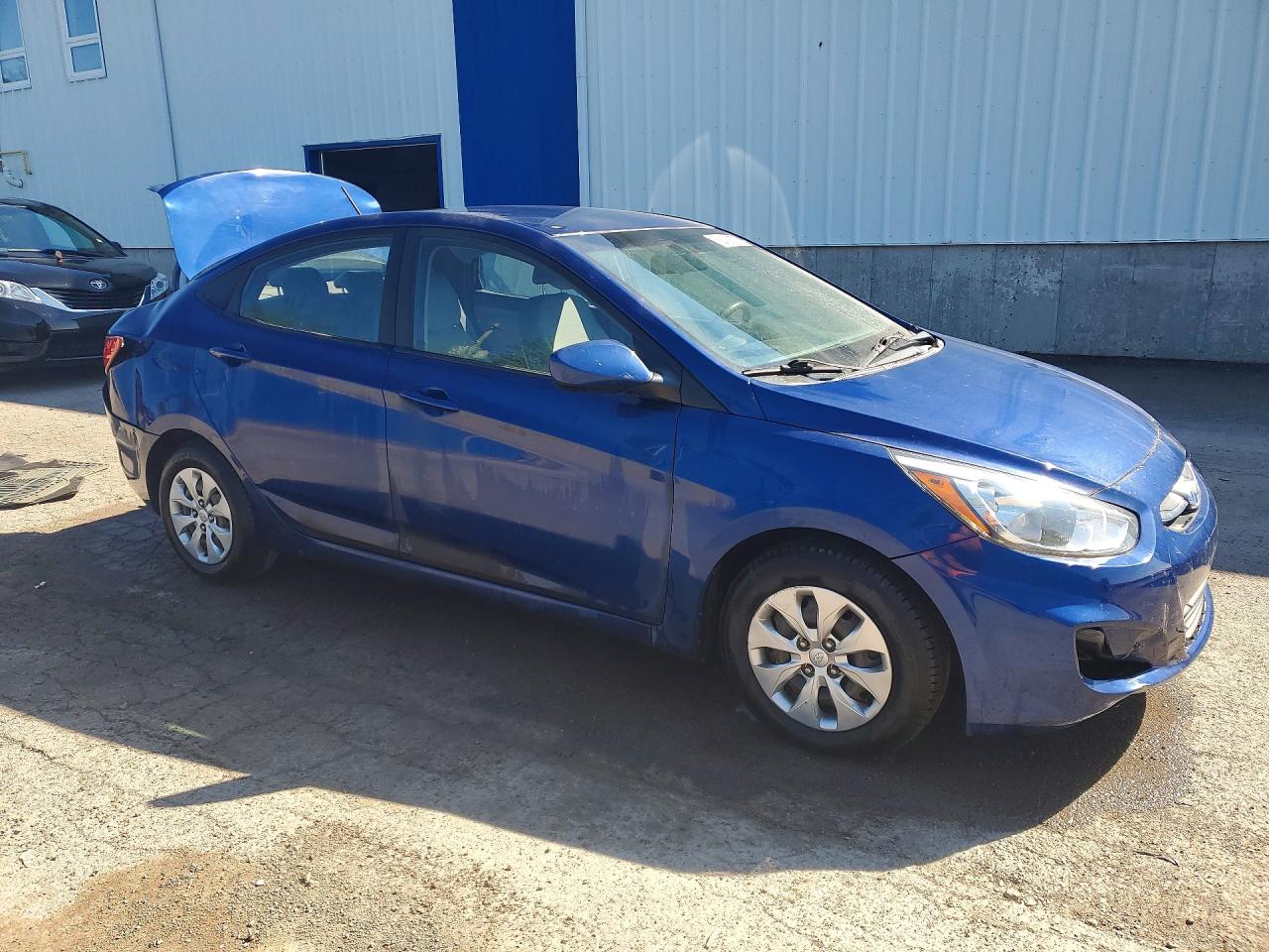 2015 Hyundai Accent Gls Blue vin: KMHCT4AEXFU897377