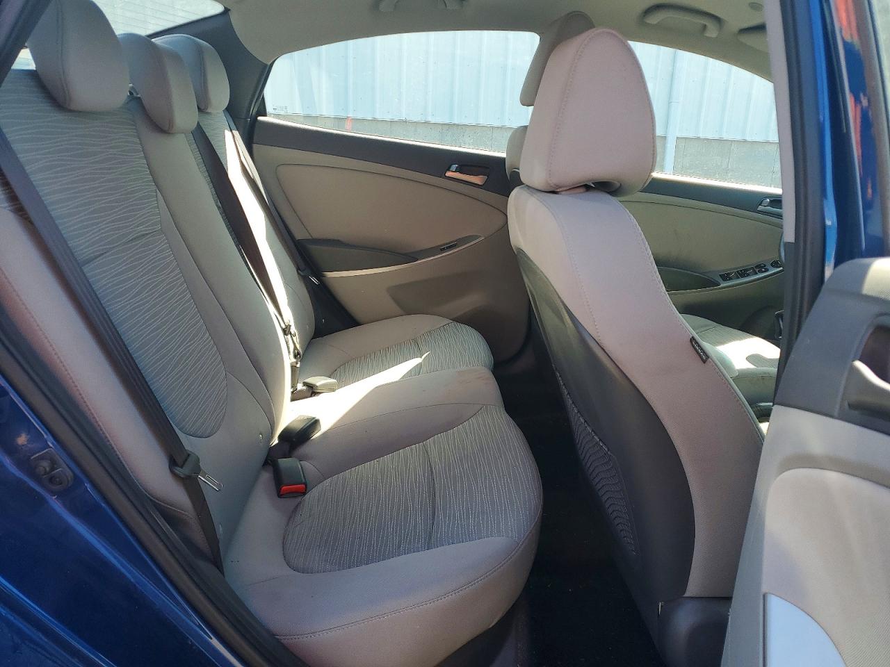 2015 Hyundai Accent Gls Blue vin: KMHCT4AEXFU897377