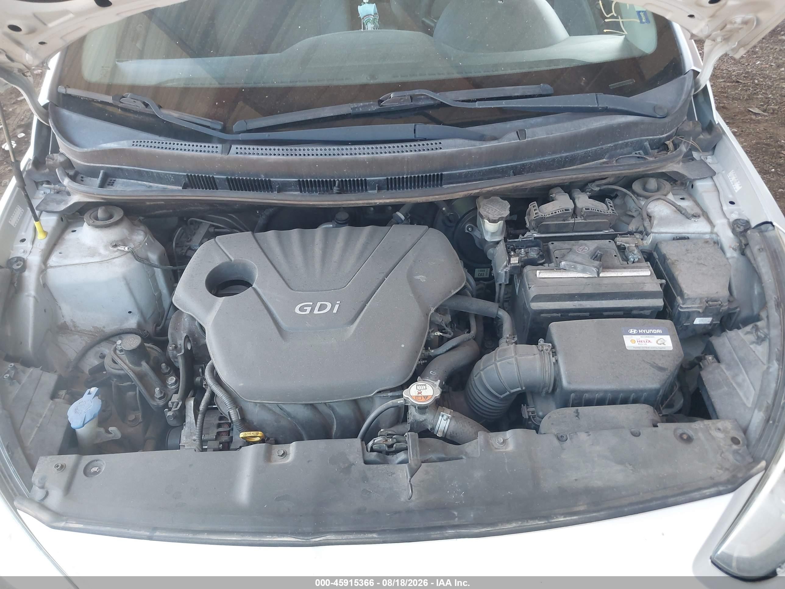 2015 Hyundai Accent Gls Silver vin: KMHCT4AEXFU917417