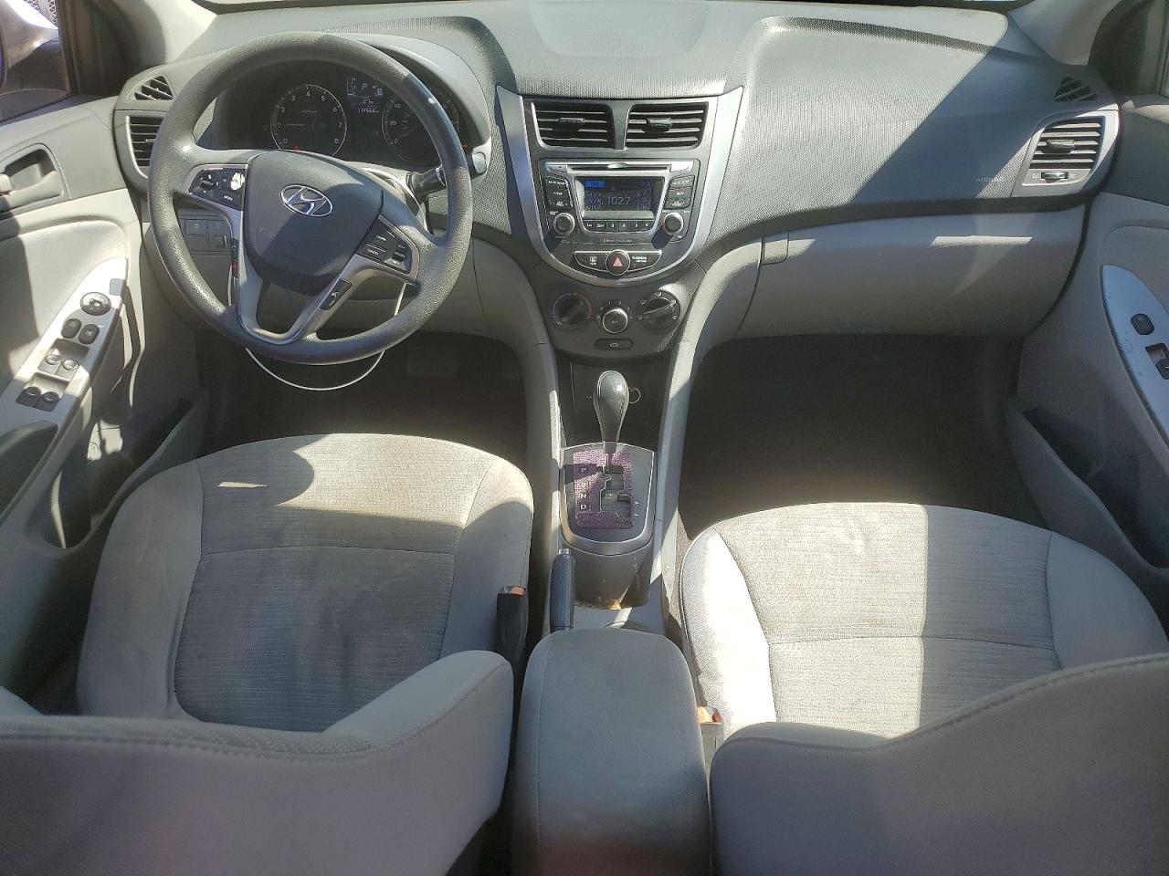2015 Hyundai Accent Gls White vin: KMHCT4AEXFU935920