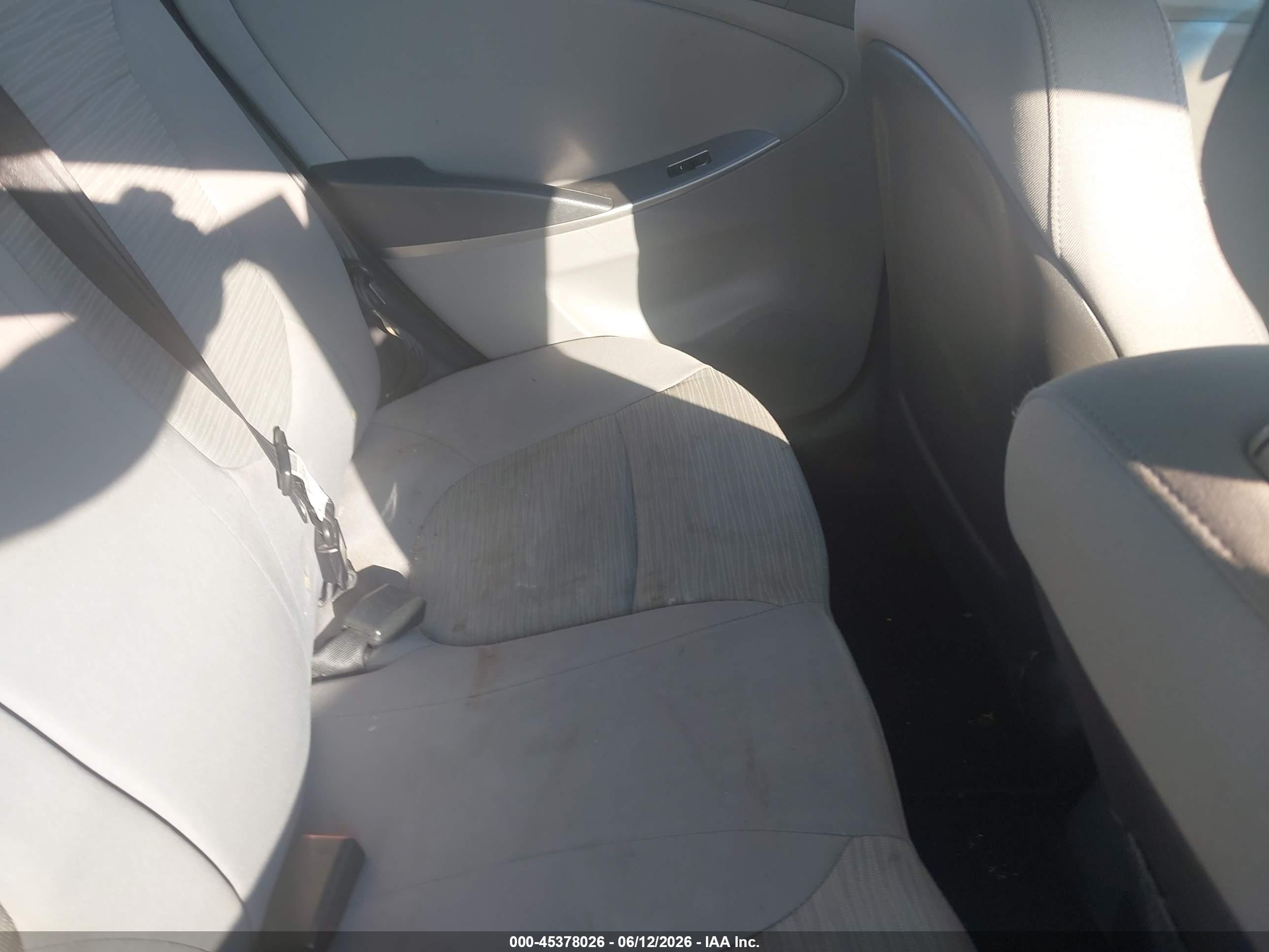 2016 Hyundai Accent Se Черный vin: KMHCT4AEXGU076250